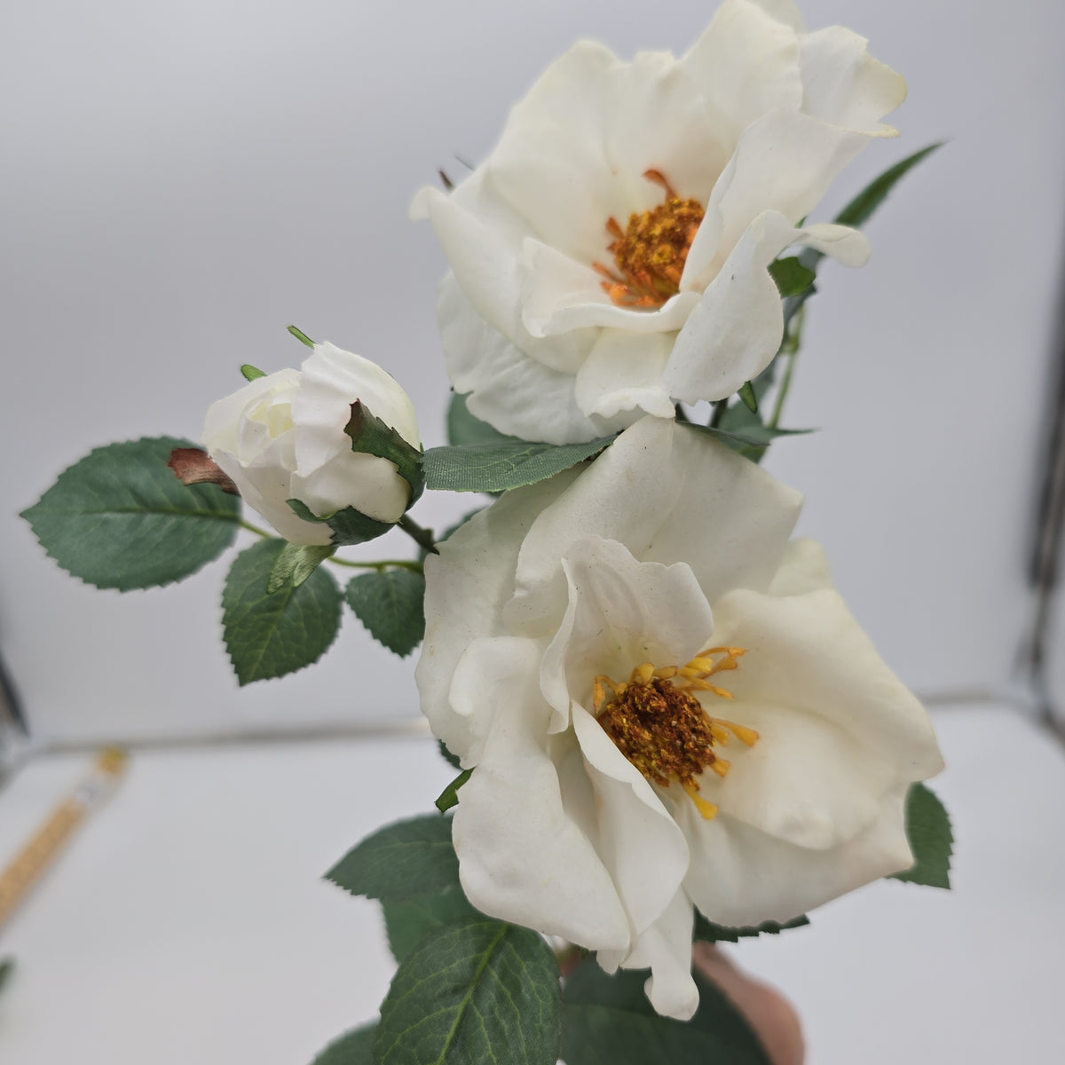 25&quot; Real-touch Rose spray-#fsr040