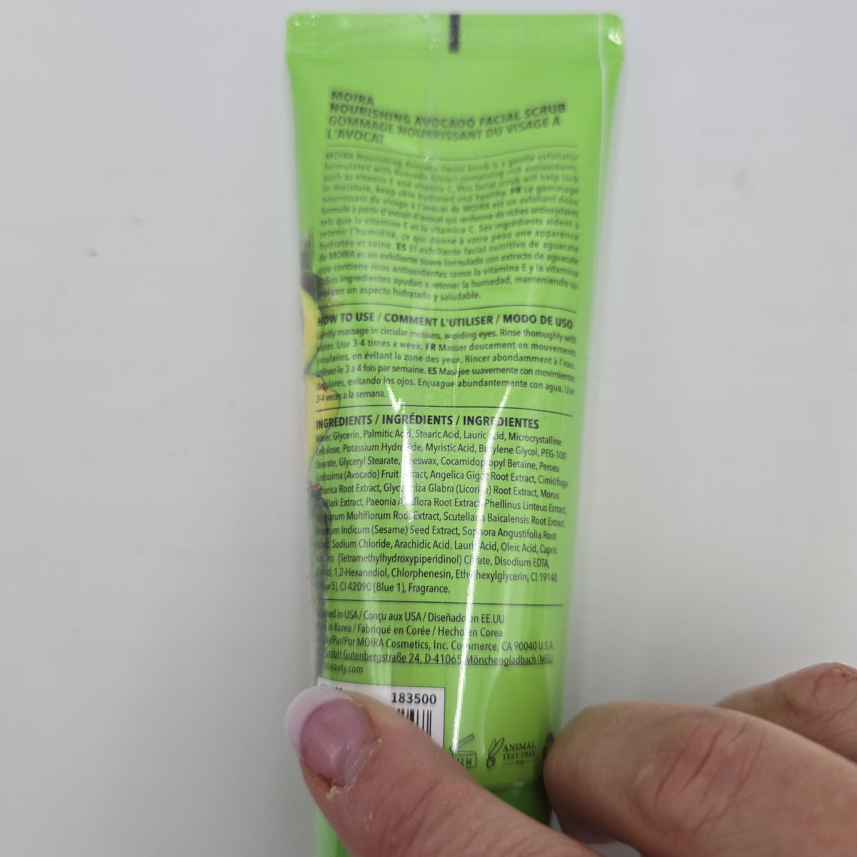 Avocado Facial Scrub--2.71 oz/80ml