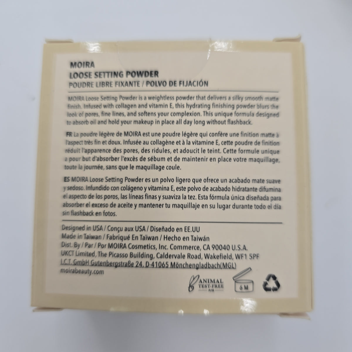 Loose Setting Powder #01 Translucent-Smooth Matte--.21 oz/6g