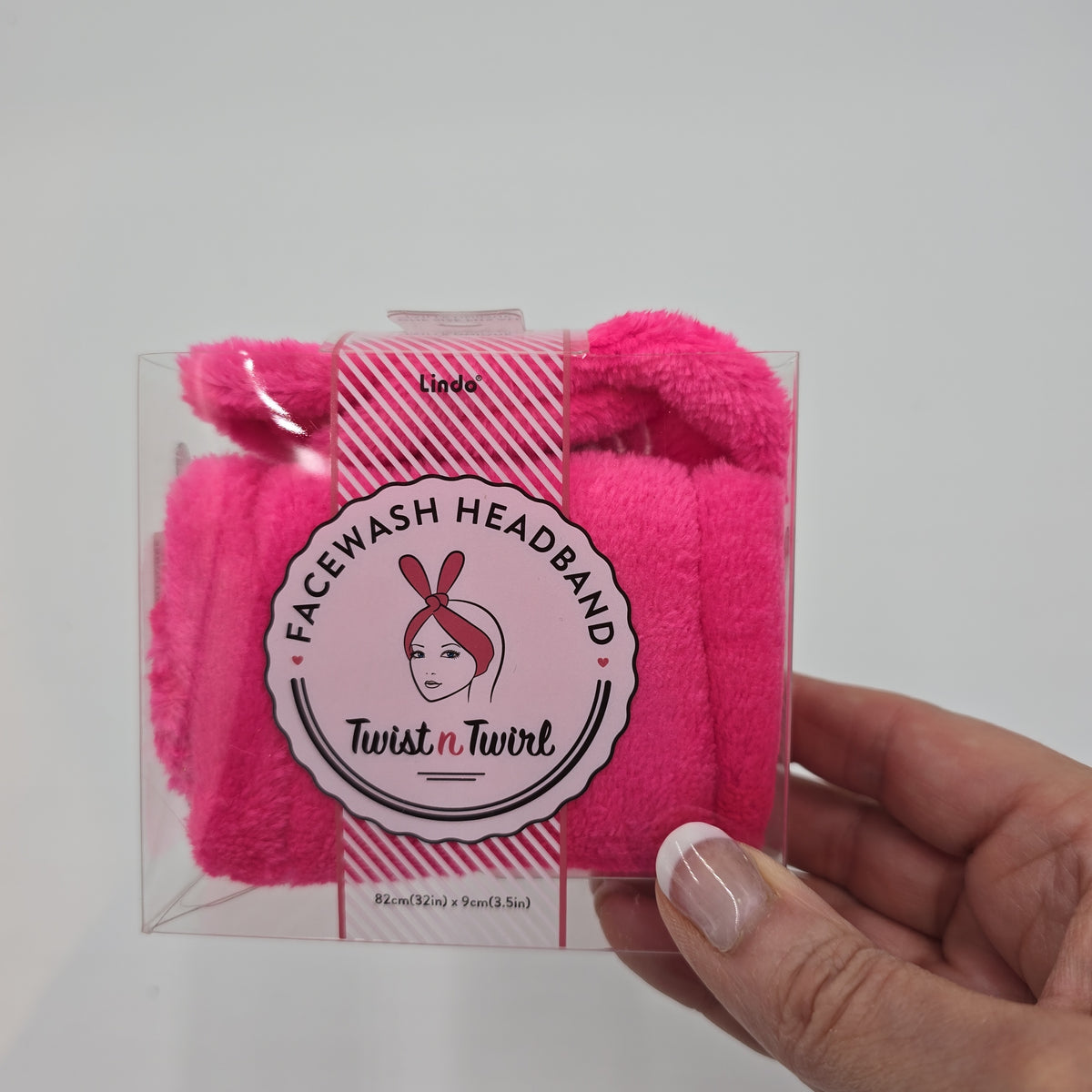 Facewash Headband--Twist-n-Twirl