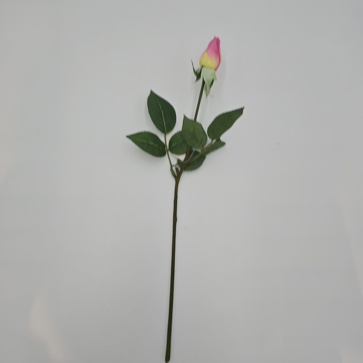 Real touch rose bud-#ztr256-pk/lt