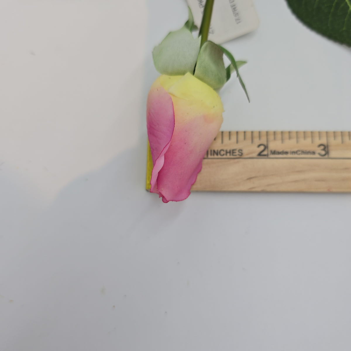Real touch rose bud-#ztr256-pk/lt