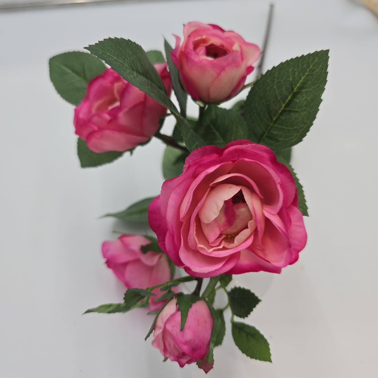 30" Real Touch Rose Cluster Spray--#fsr516