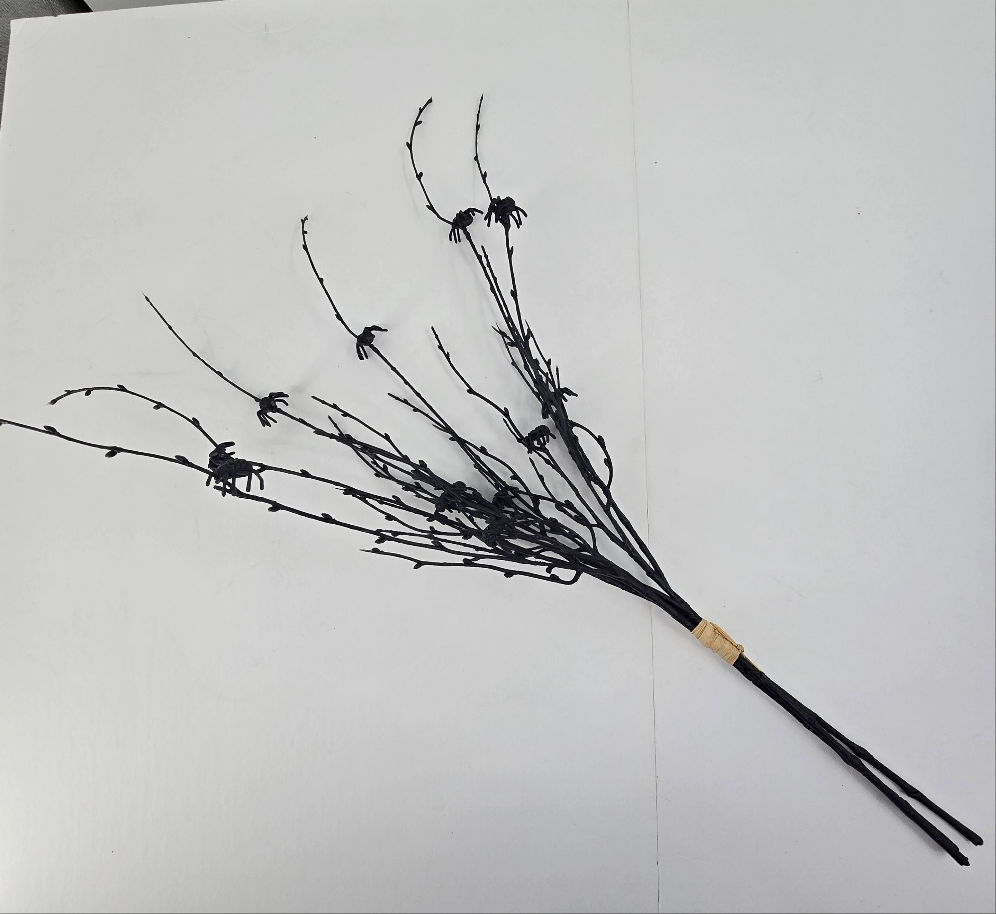 26&quot; Spider Twig Bundlex3--#afb608