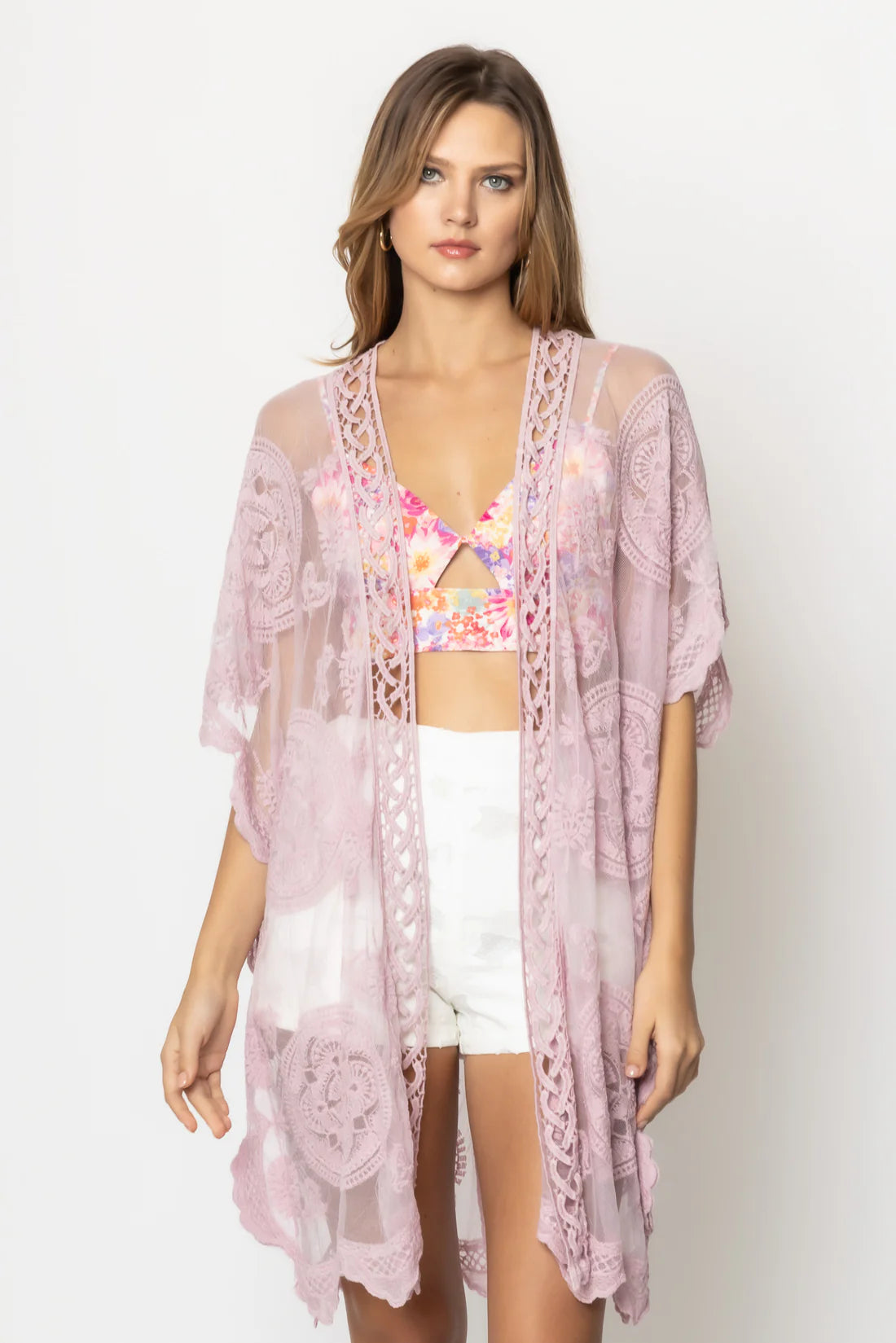 Lace &amp; Crochet Kimono