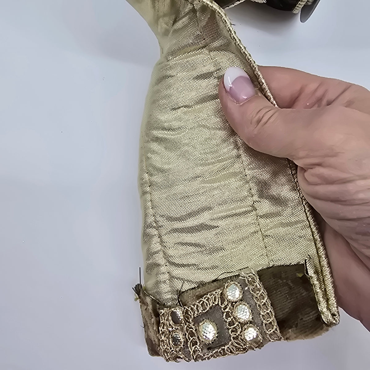 4&quot; met trim velvet ribbon--#rv1009