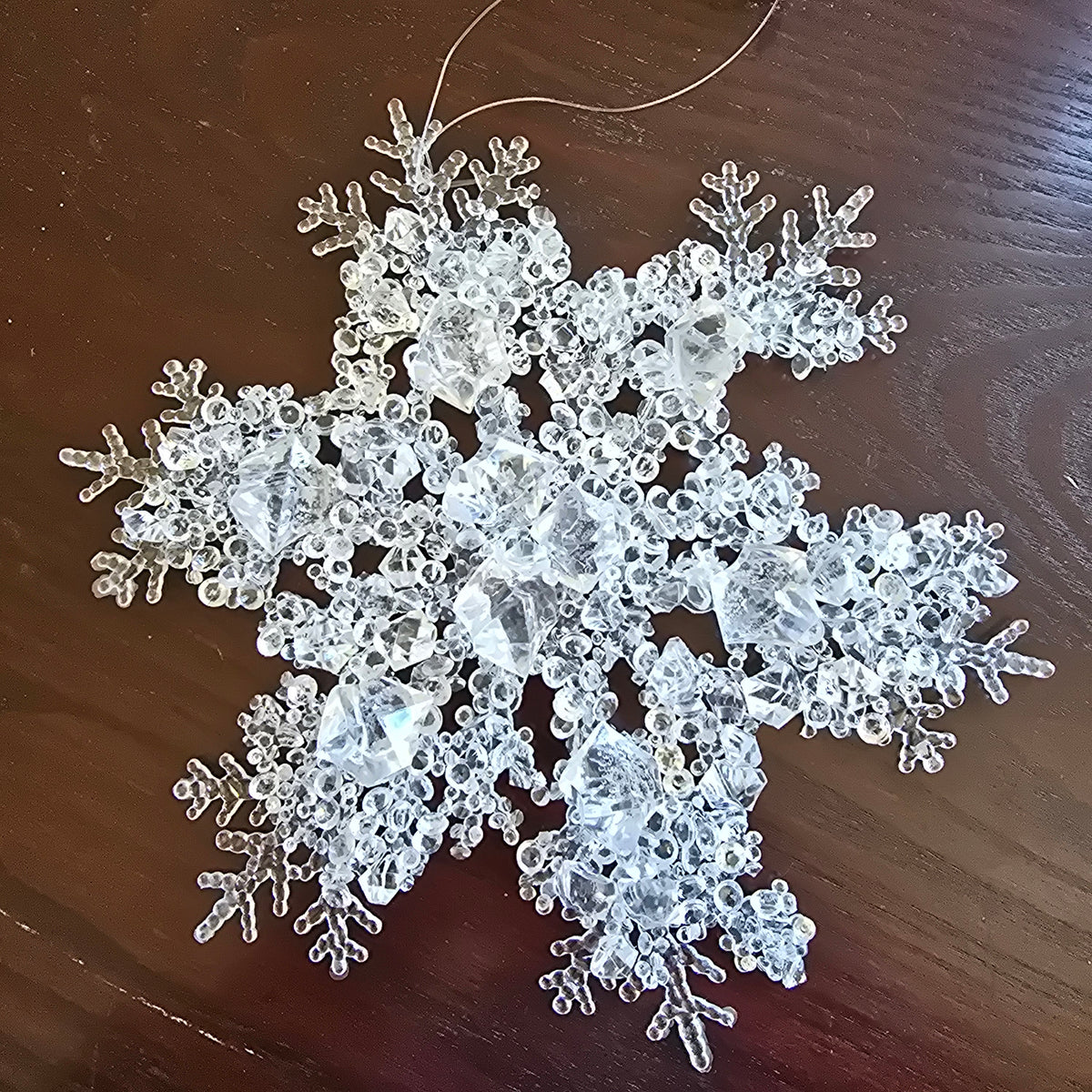 8&quot; Acrylic Snowflake--#xn4312