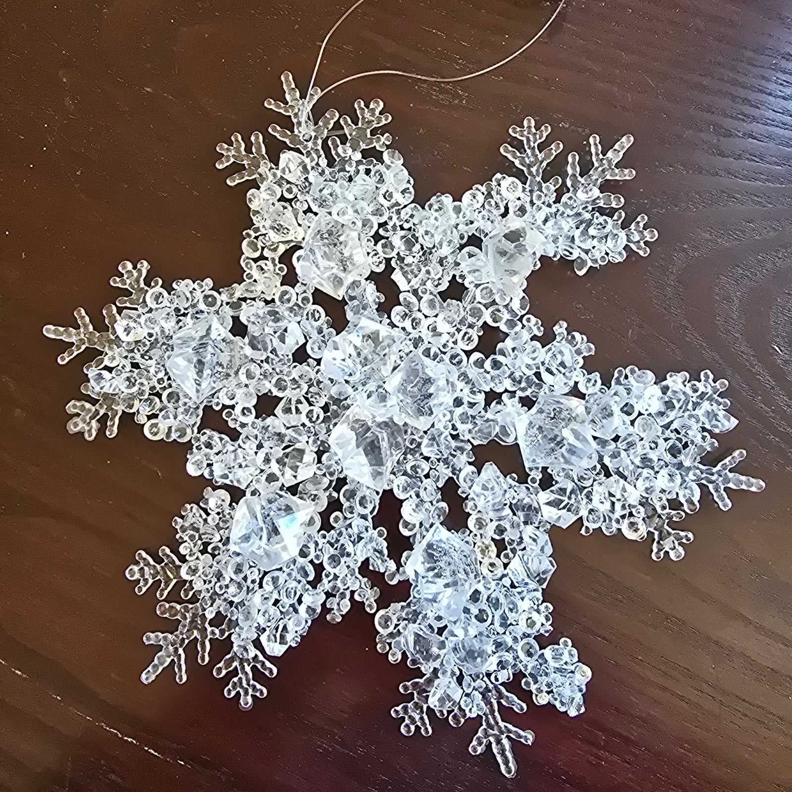 8" Acrylic Snowflake--#xn4312