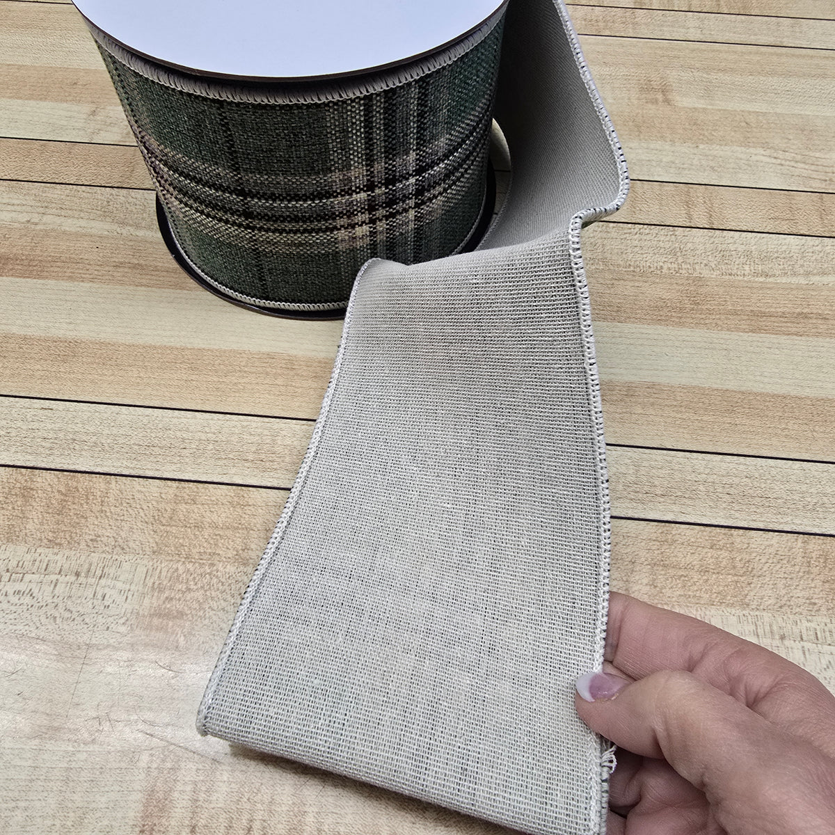 4&quot; Plaid Ribbon -- #rw0060