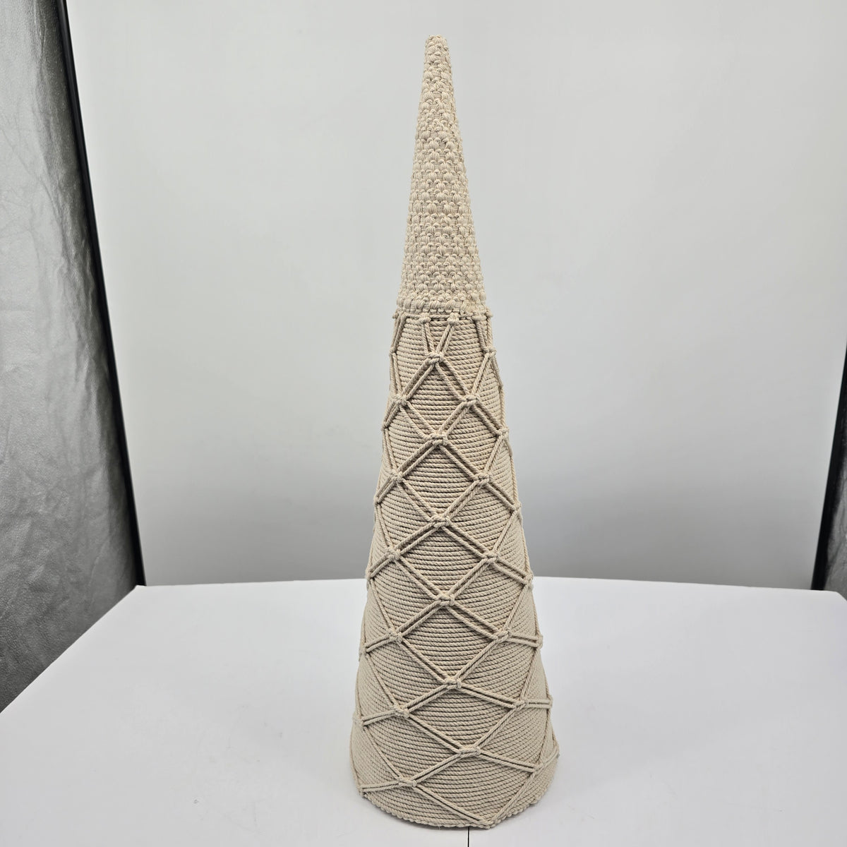 Hemp Cord Tree Topiary--#xau026