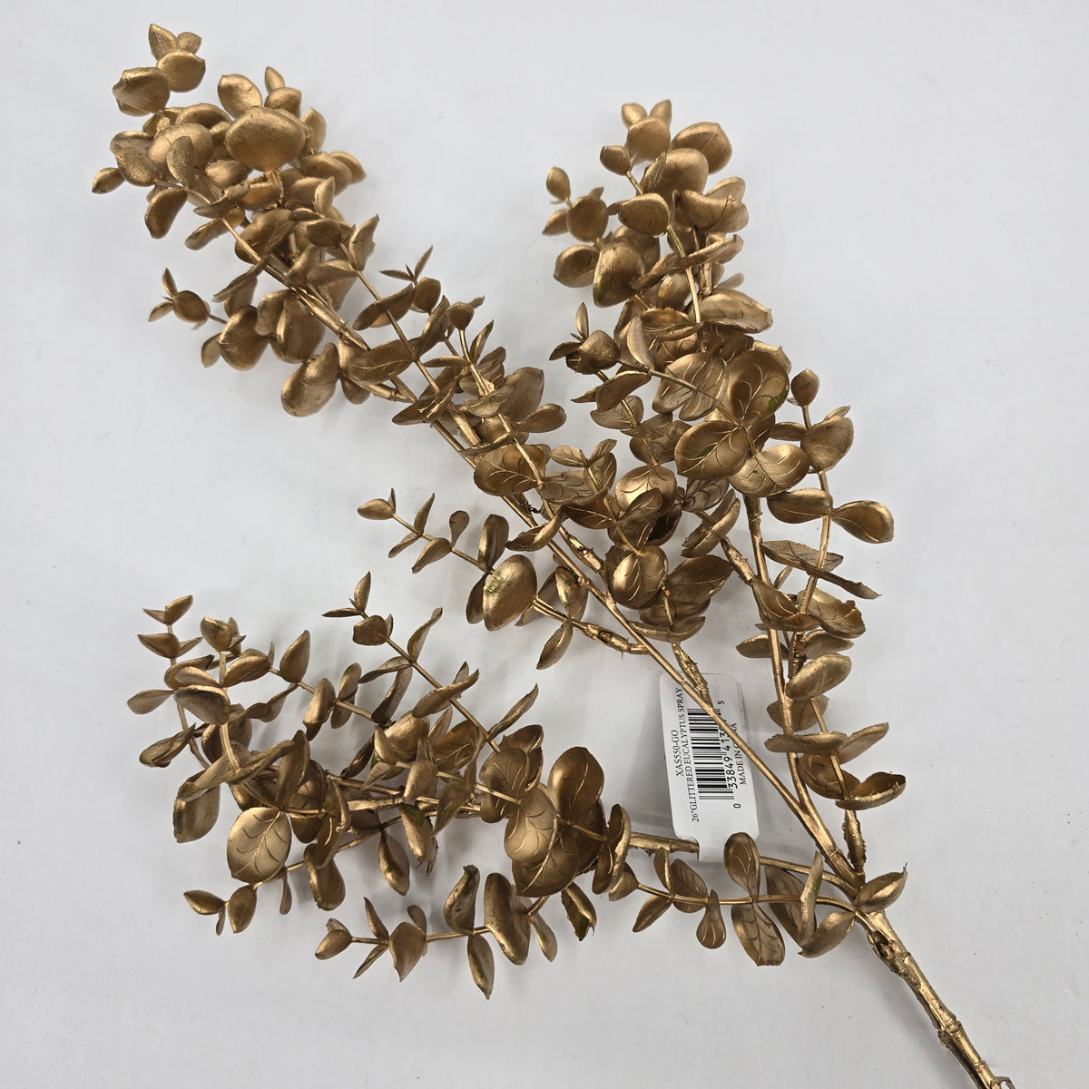 26&quot; Glitter Eucalyptus Spray--#xas550