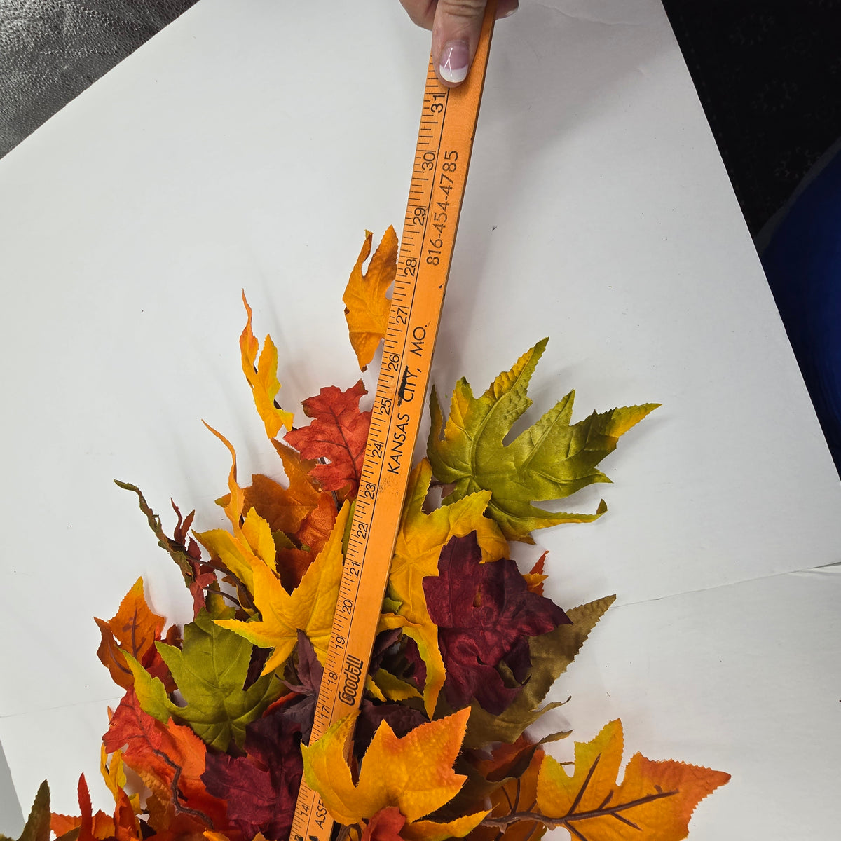 30&quot; Maple Leaf Door Swag--#pam051