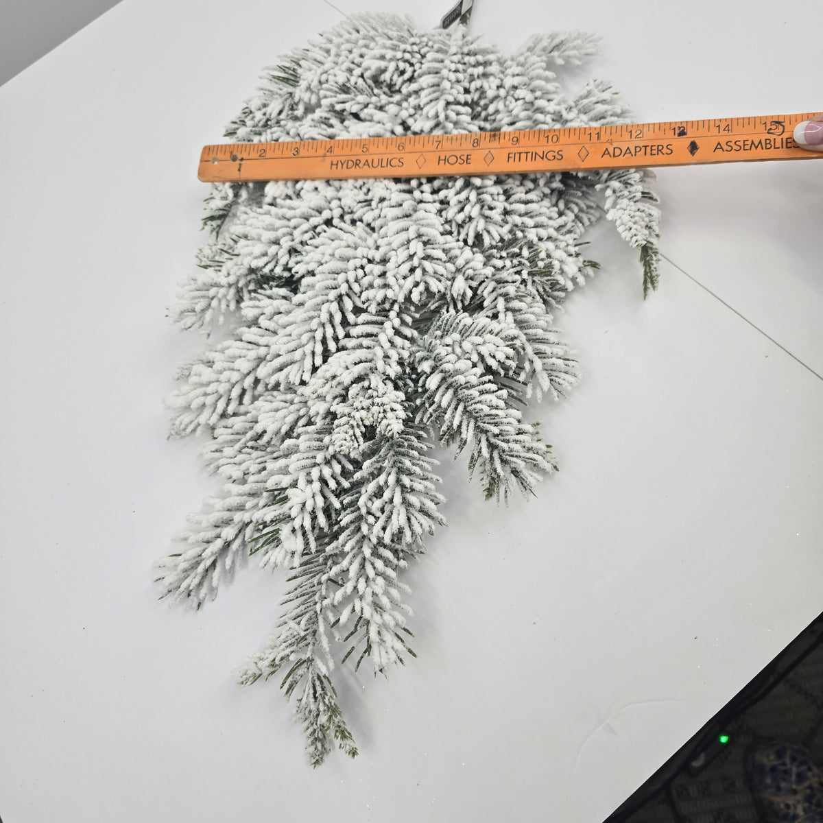 32&quot; Snowy Pine Spray--#ys1546