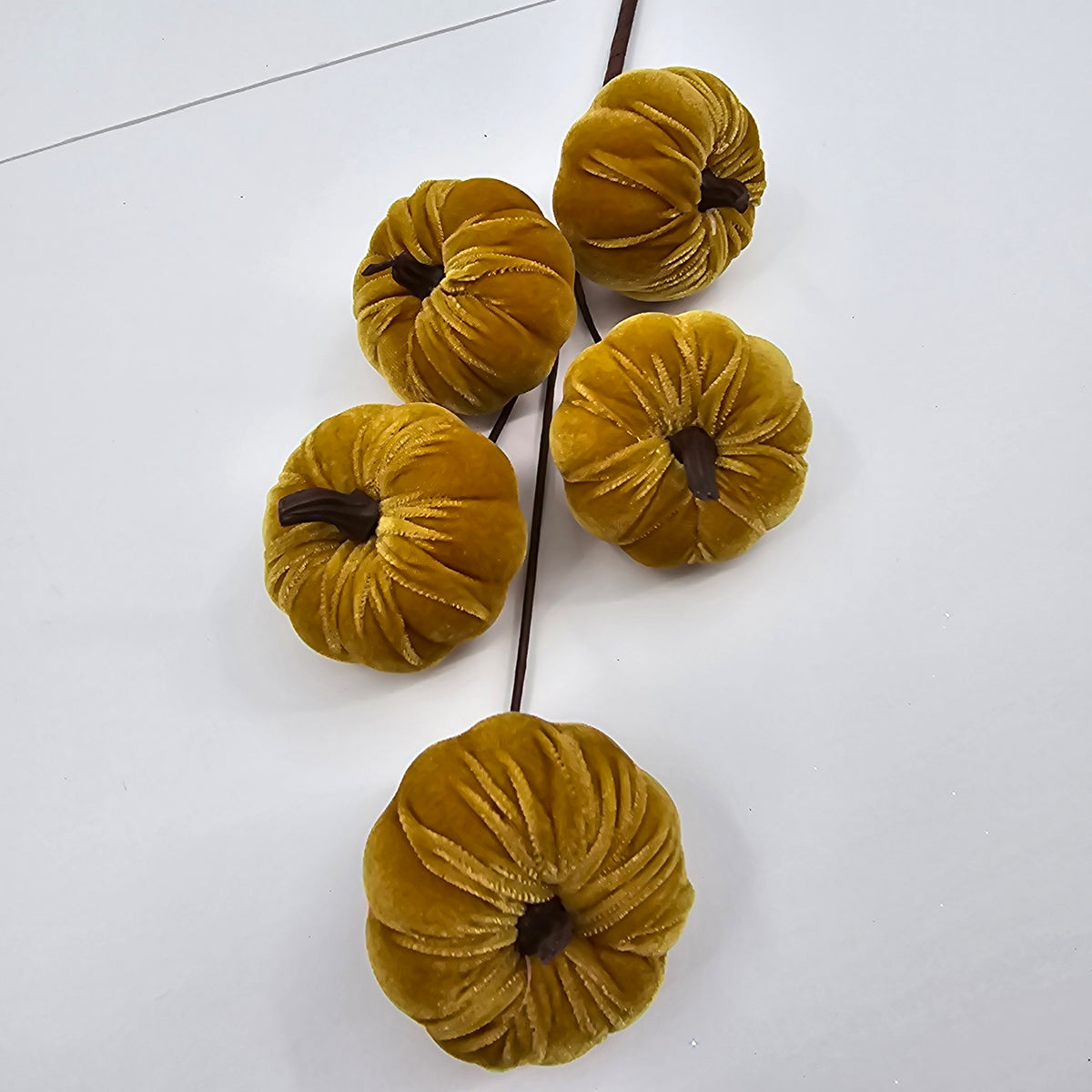 24&quot; Velvet Pumpkin Spray--#vsp120