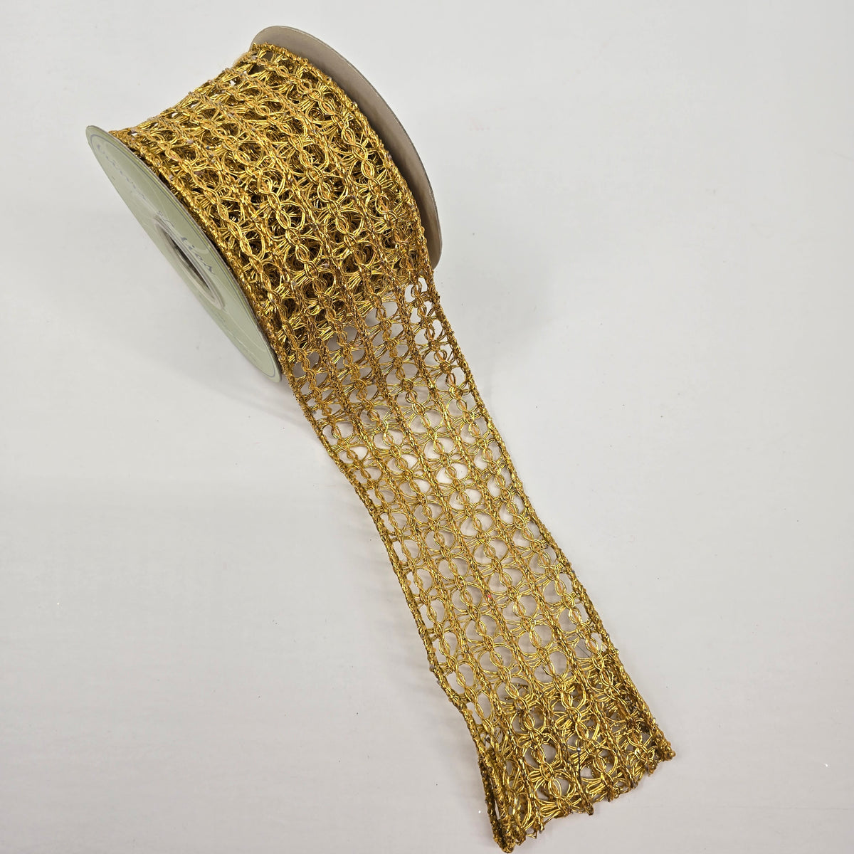 4&quot; Metallic Ribbon #rm4300-go