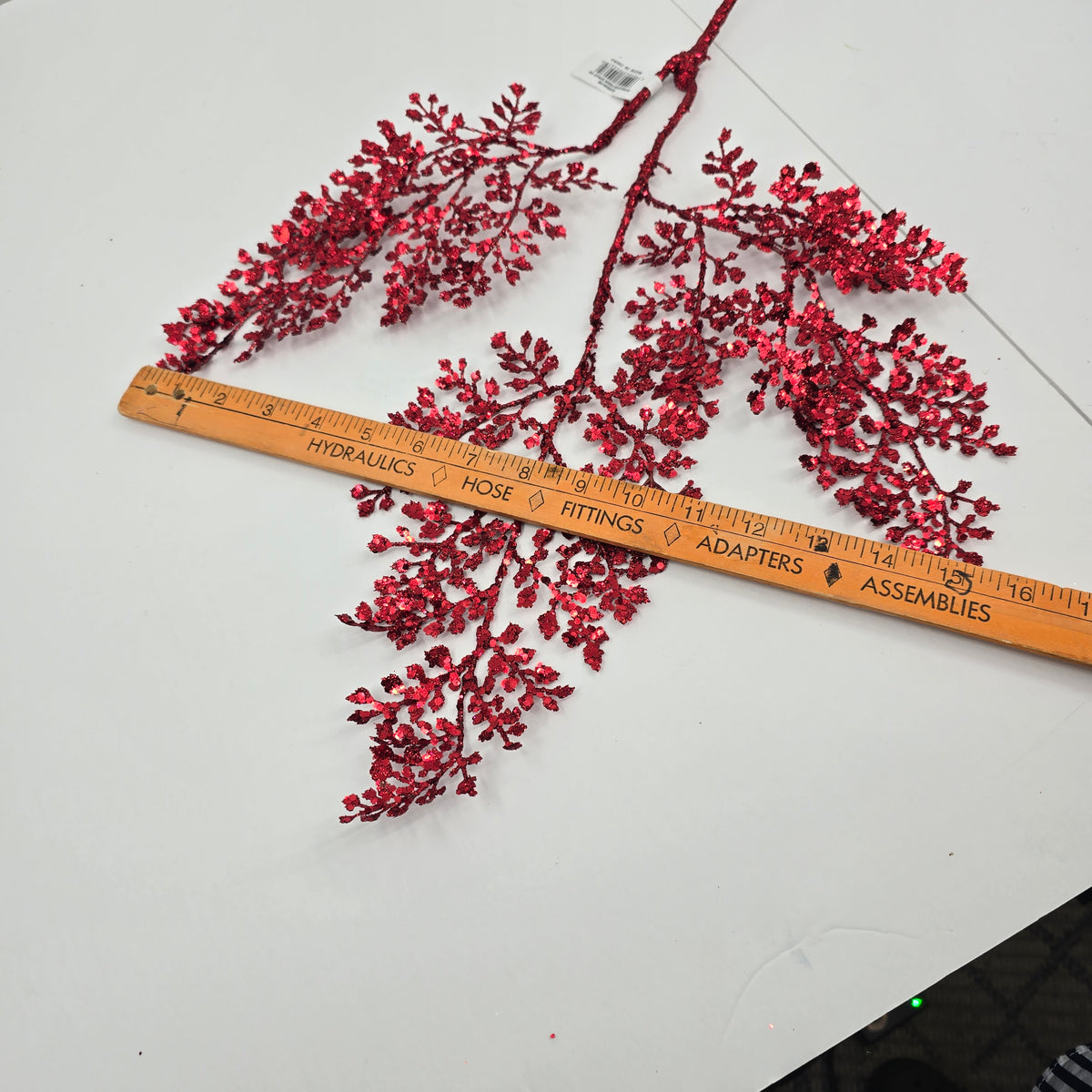 24&quot; Sequin Fern Spray--#xar548