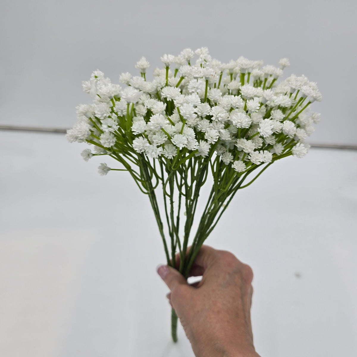 15&quot; Baby&#39;s Breath Bush--#fbb232