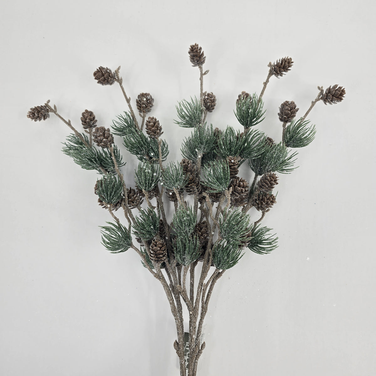 17&quot; Icy Glitter Pine Bush--#xds317