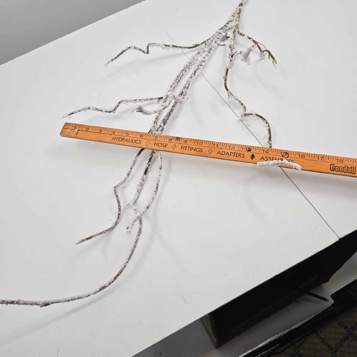 52.5&quot; Snowy Twig Spray--#xas082