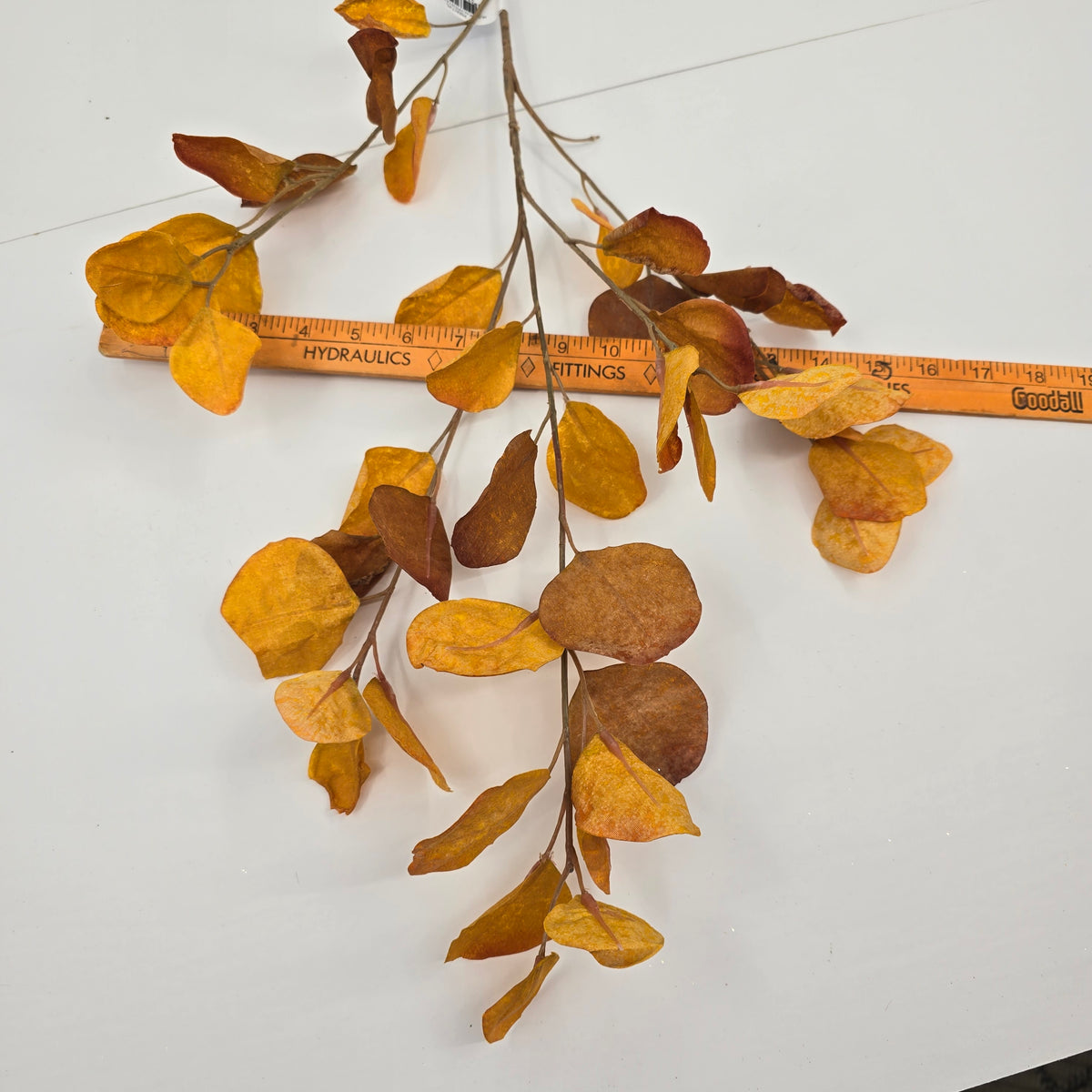 38.5&quot; Eucalyptus Leaf Spray-#pse817-flame