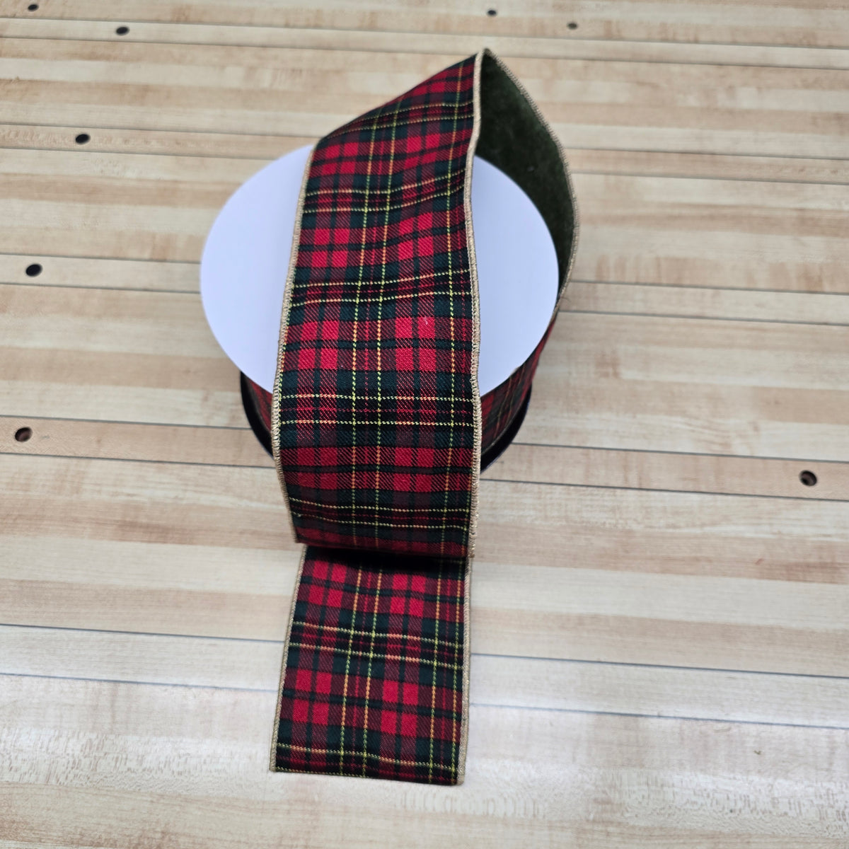 4&quot; Plaid Ribbon -- #rw0081