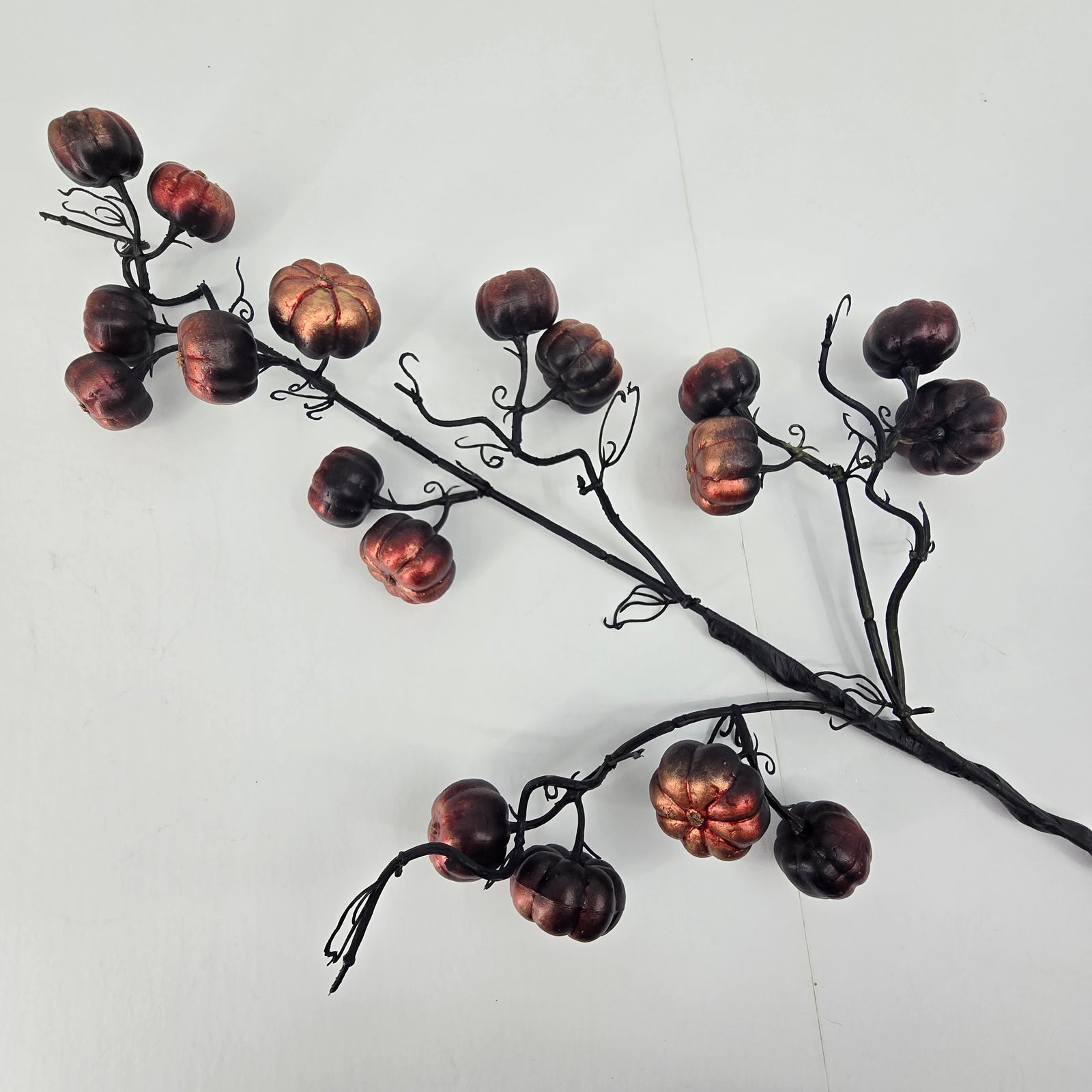 27" Metallic Pumpkin Spray--#afs002