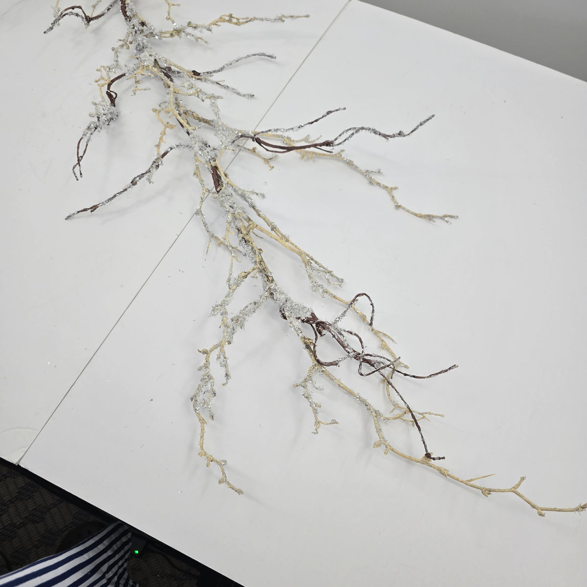 58&quot; Snowy Twig Garland--#xag180