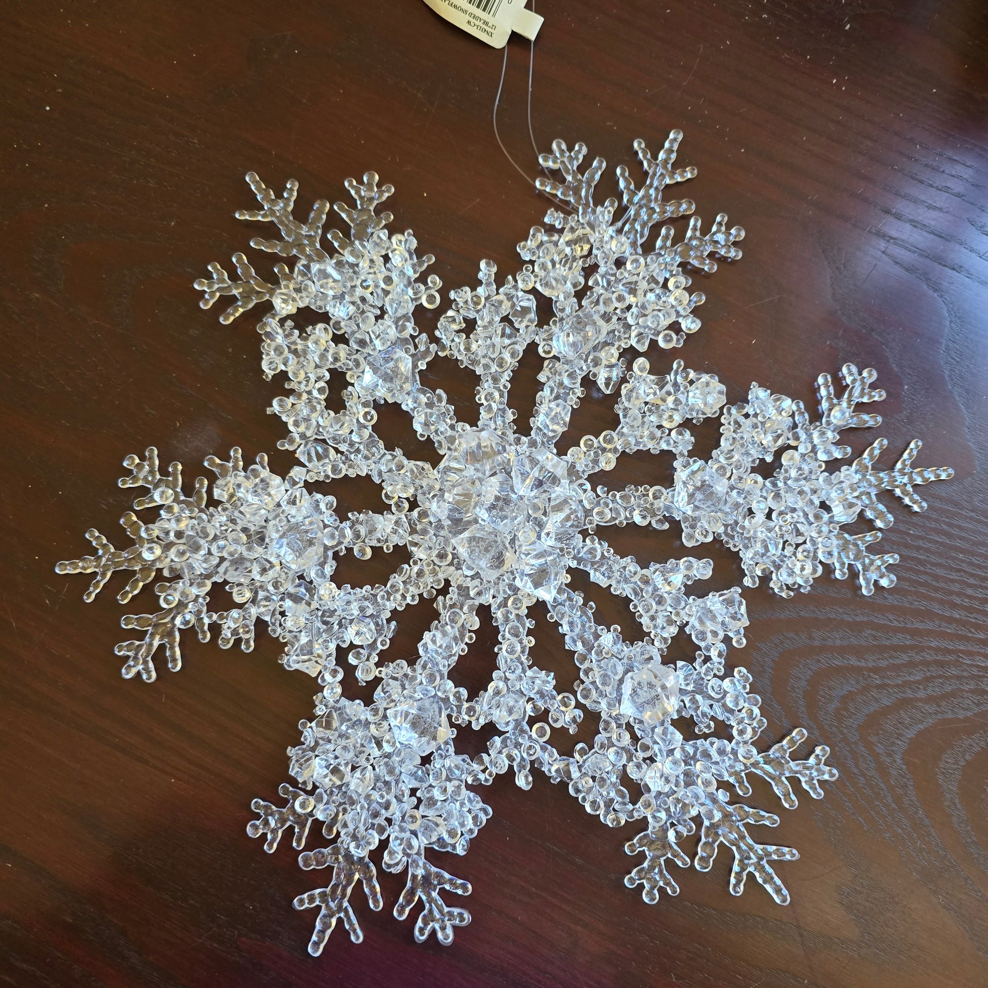 12" Acrylic Snowflake--#xn4313