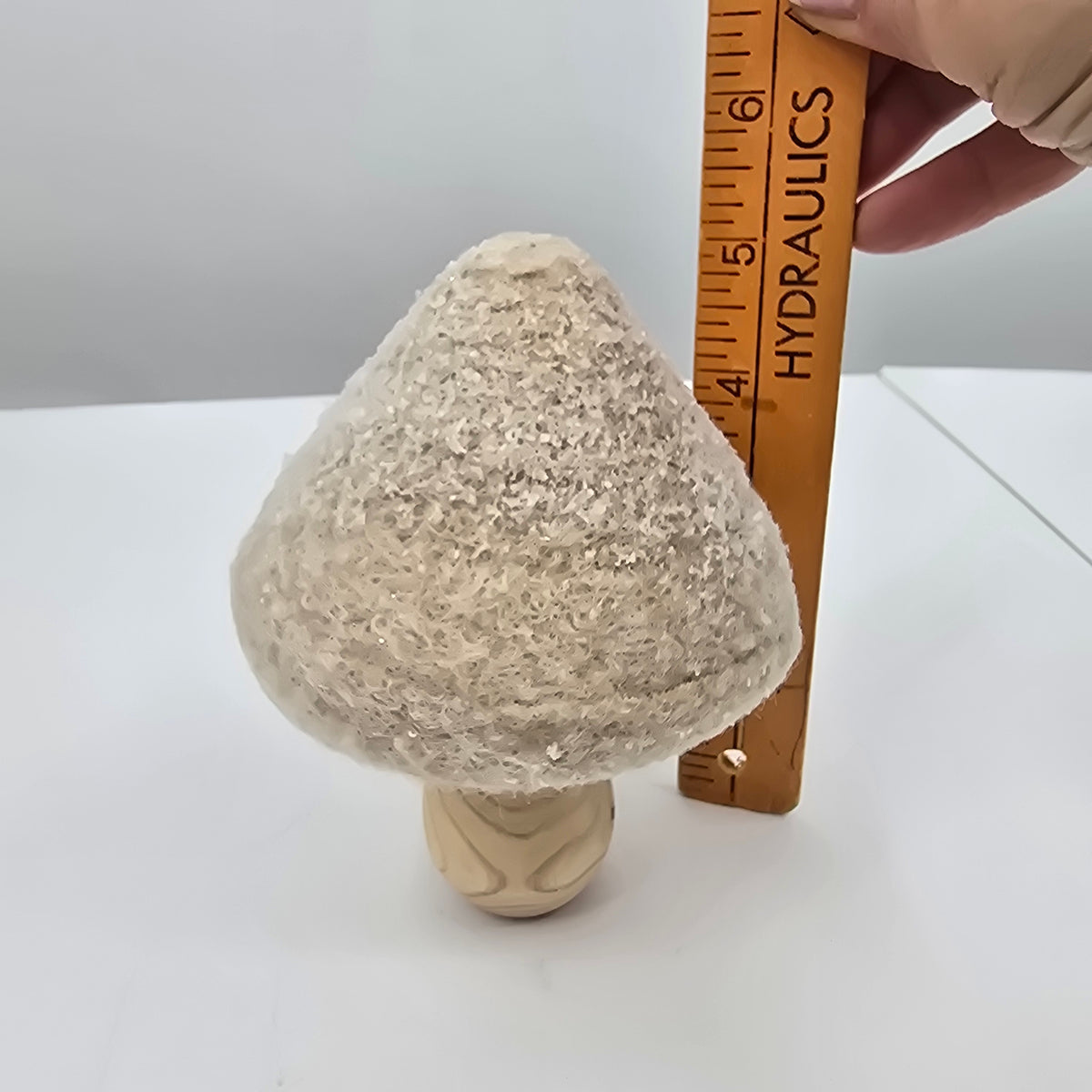 Wood/Felt Mushrooms--#xau433