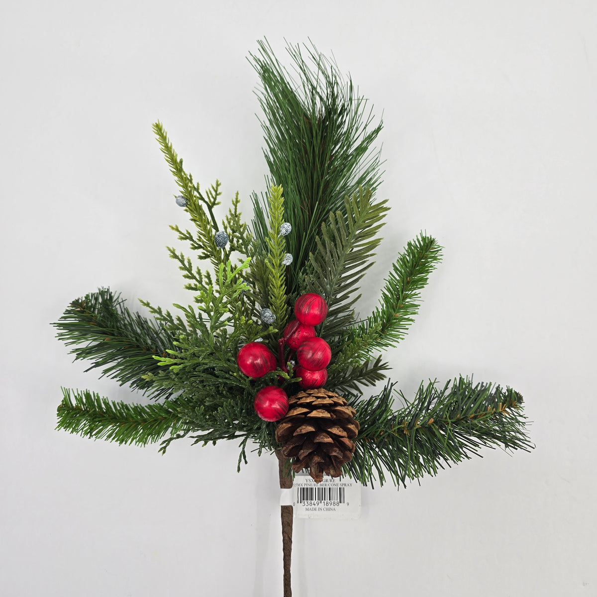 15.5&quot; Mx Pine/Berry Spray-#ysx005