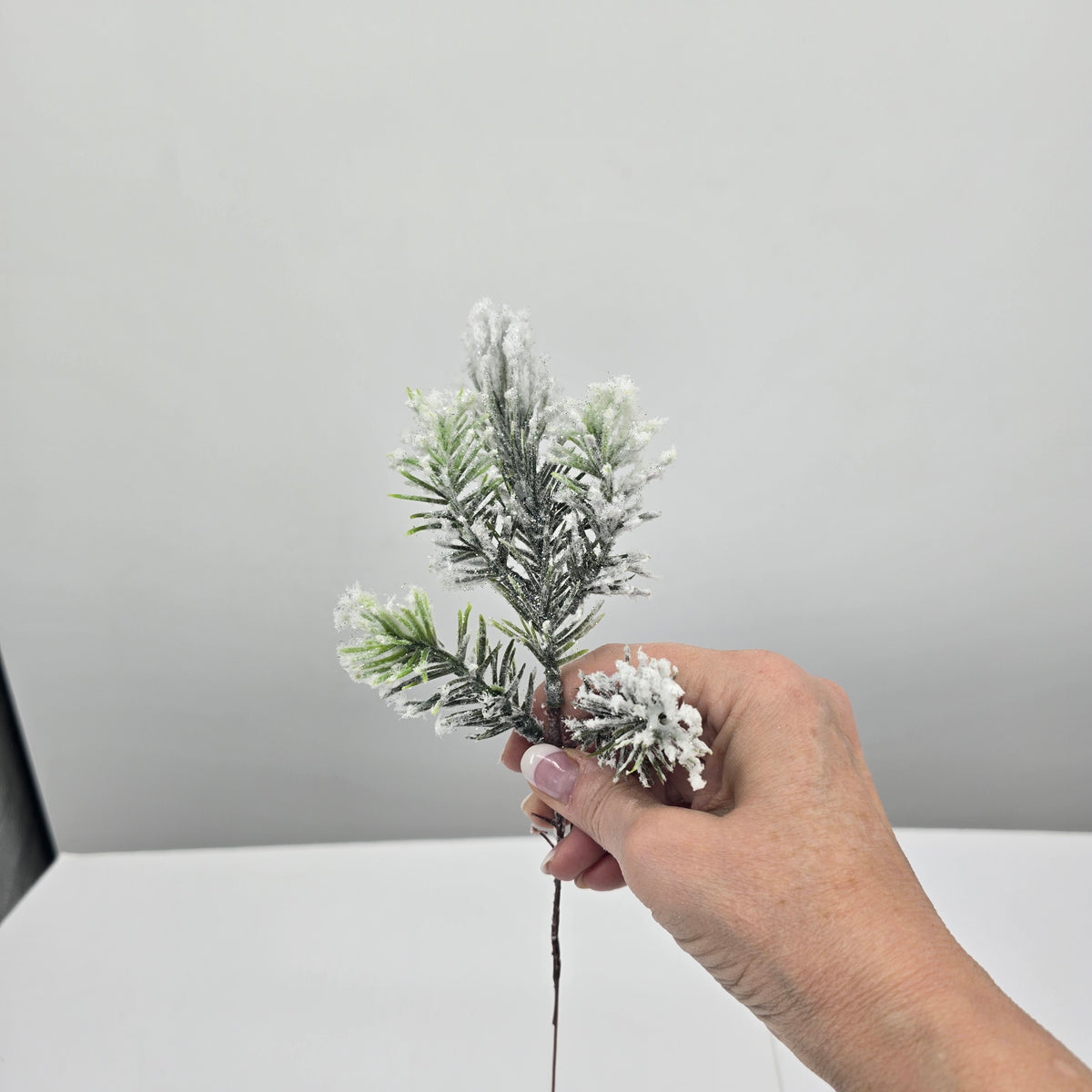 10&quot; Snowy Pine Mini Spray--#yss635