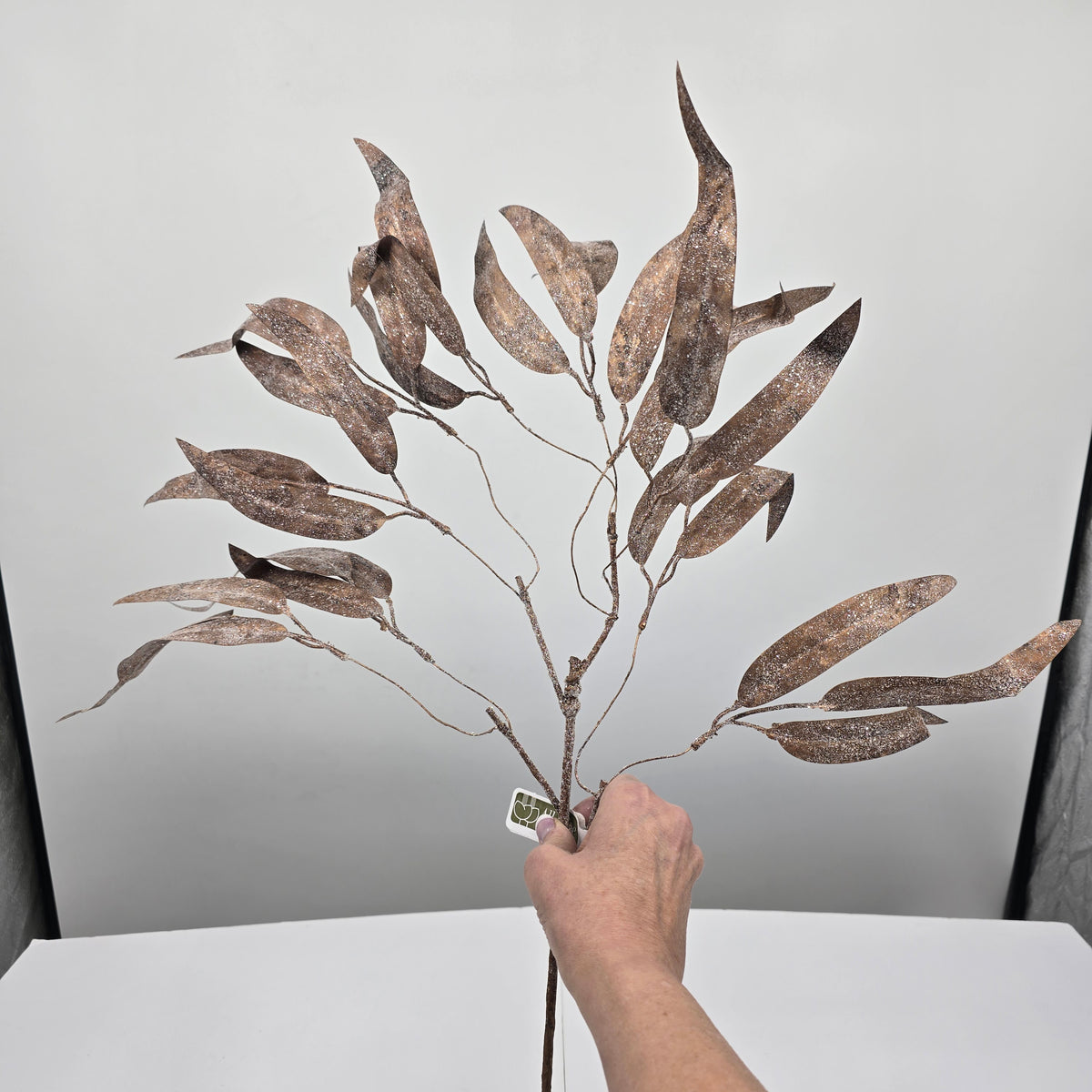 32&quot; Glitter Eucalyptus--#xar563