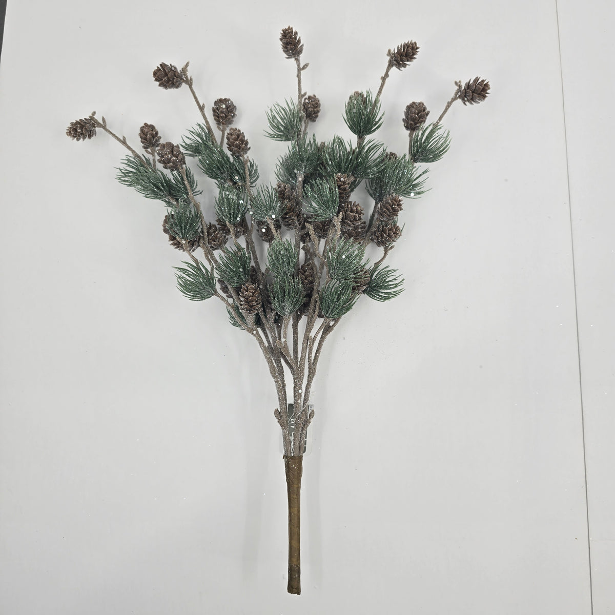 17&quot; Icy Glitter Pine Bush--#xds317