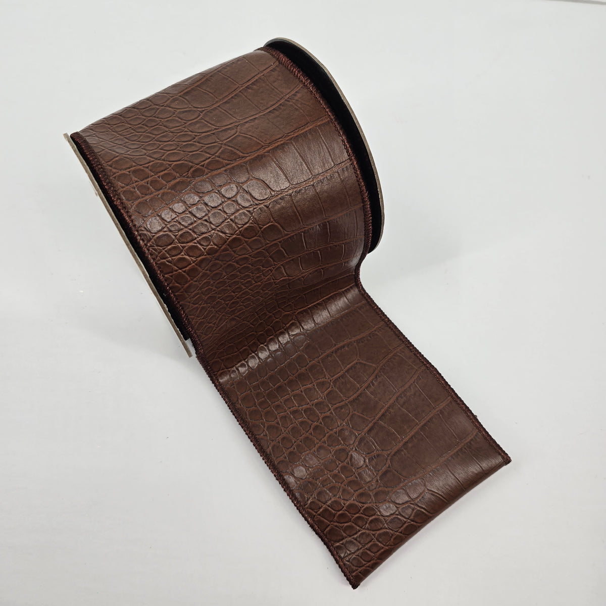 4&quot; Faux Leather Ribbon  #rw0546