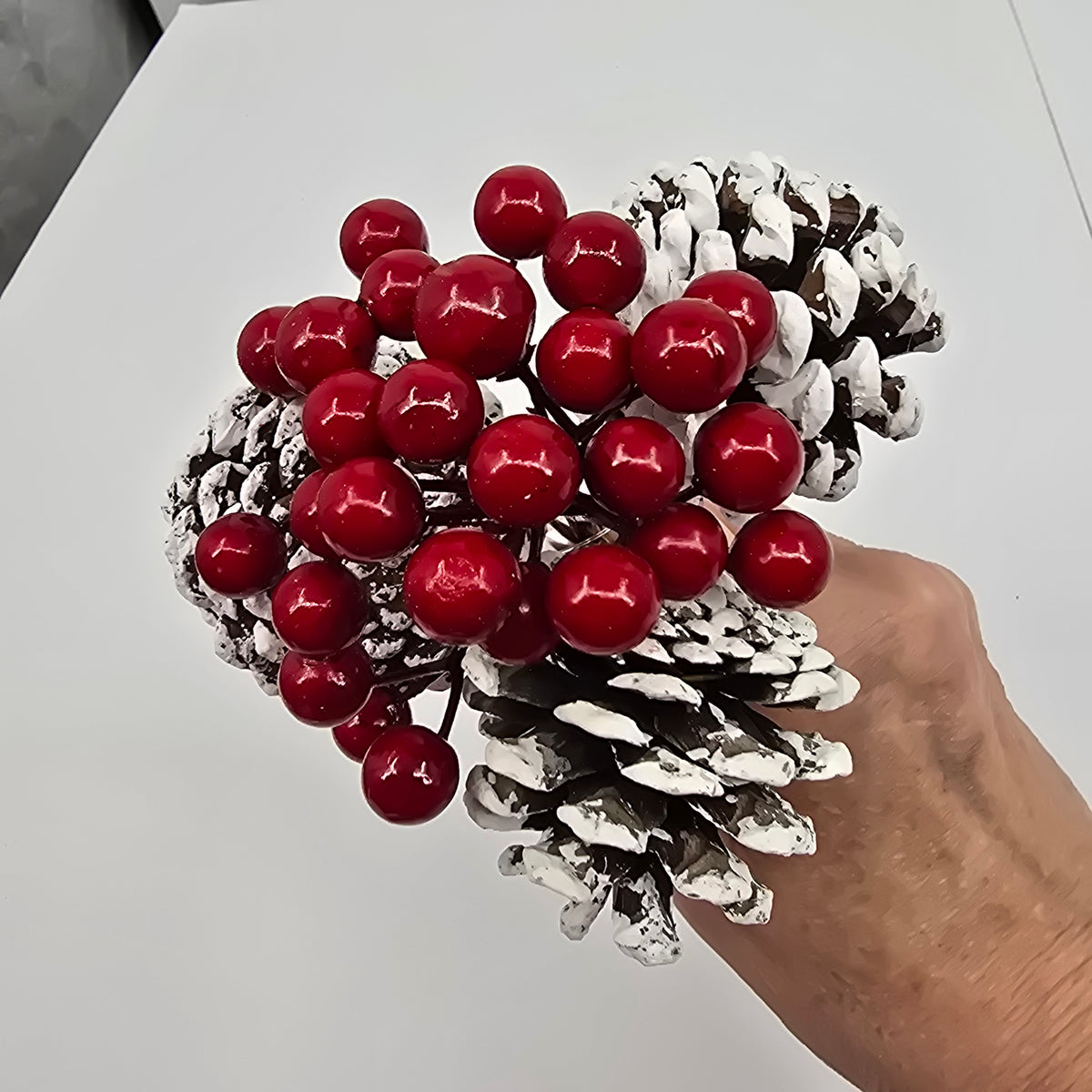 10&quot; Berry/Cone Pick-White Cones