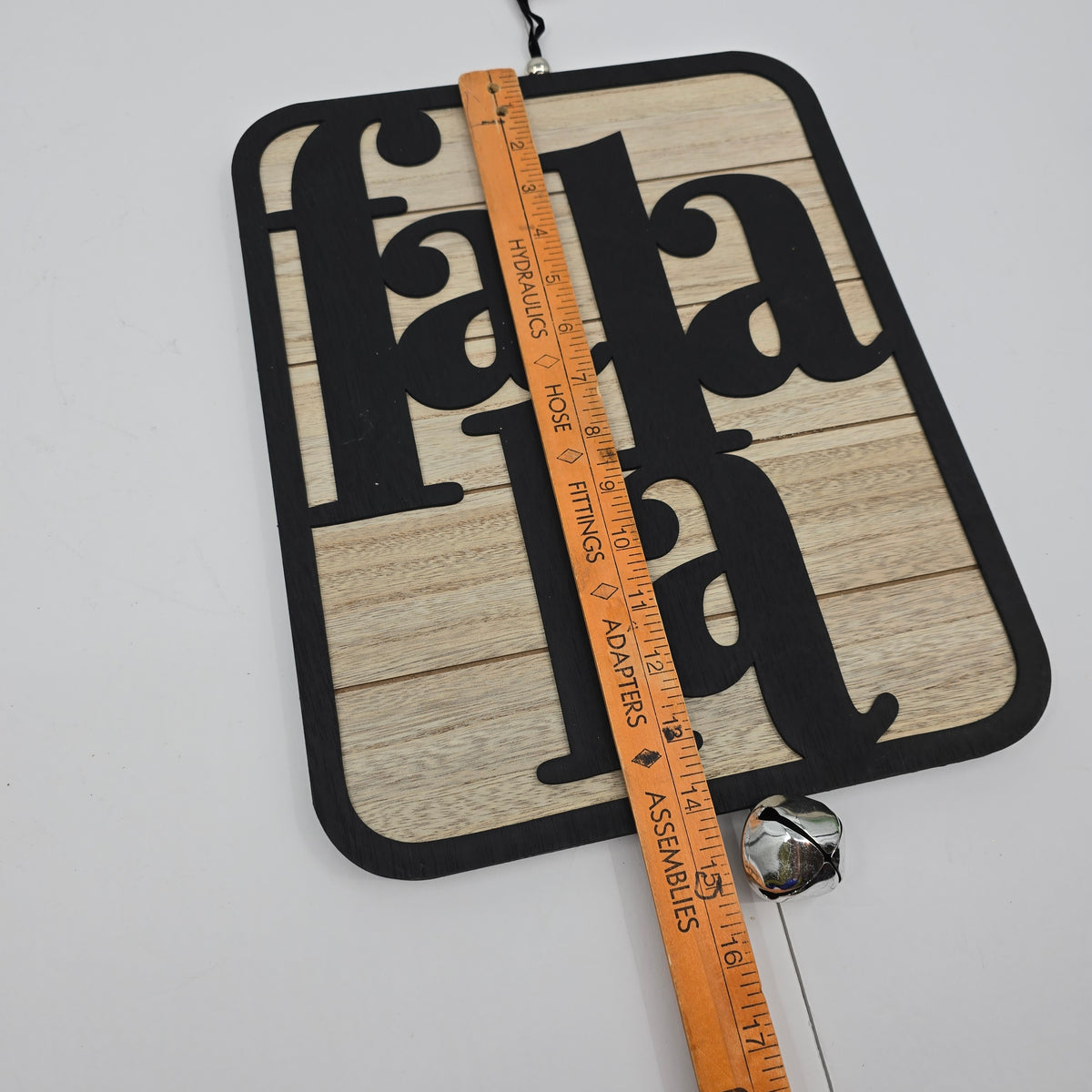 14&quot; Holiday Word Plaque--#xaz558