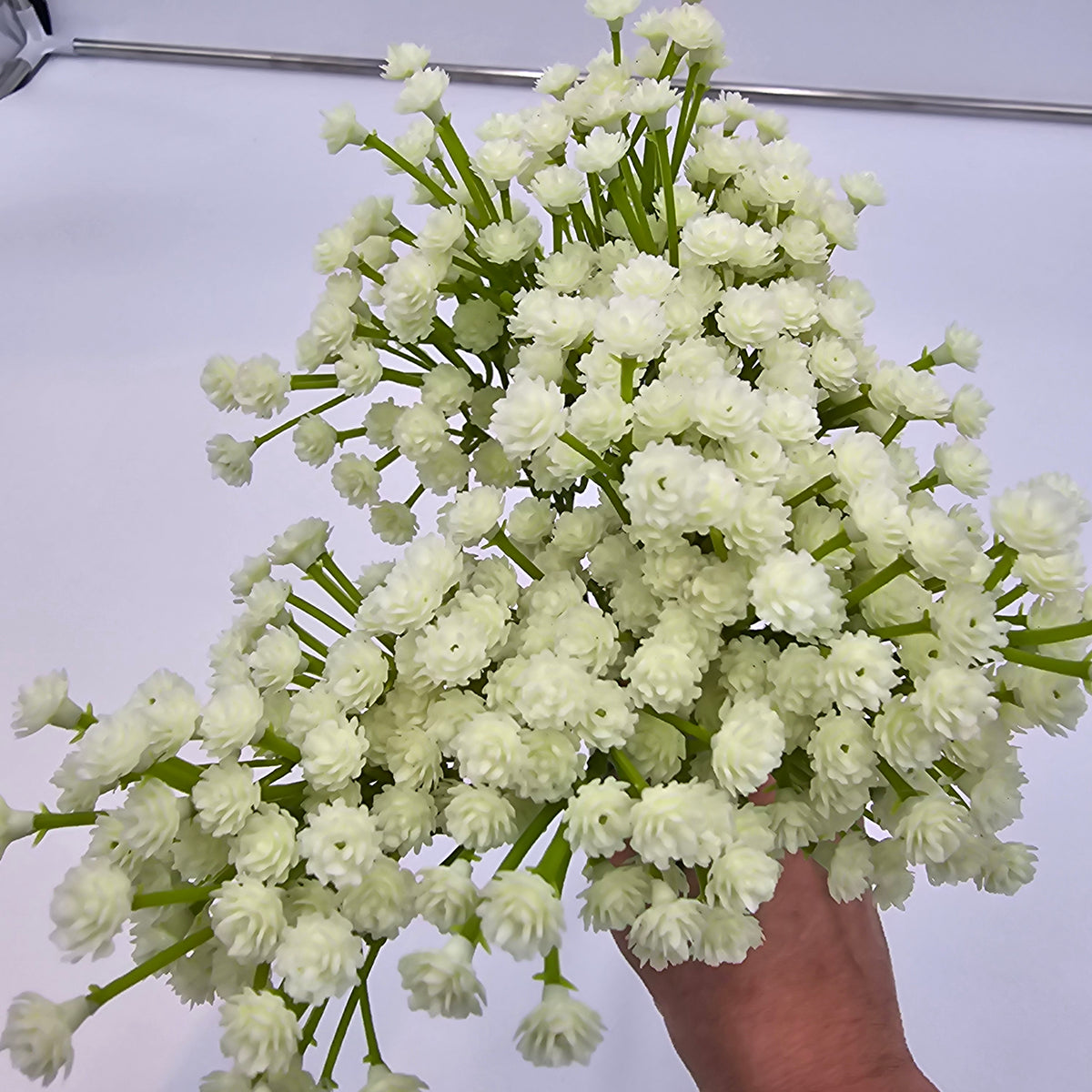 15&quot; Baby&#39;s Breath Bush--#fbb232