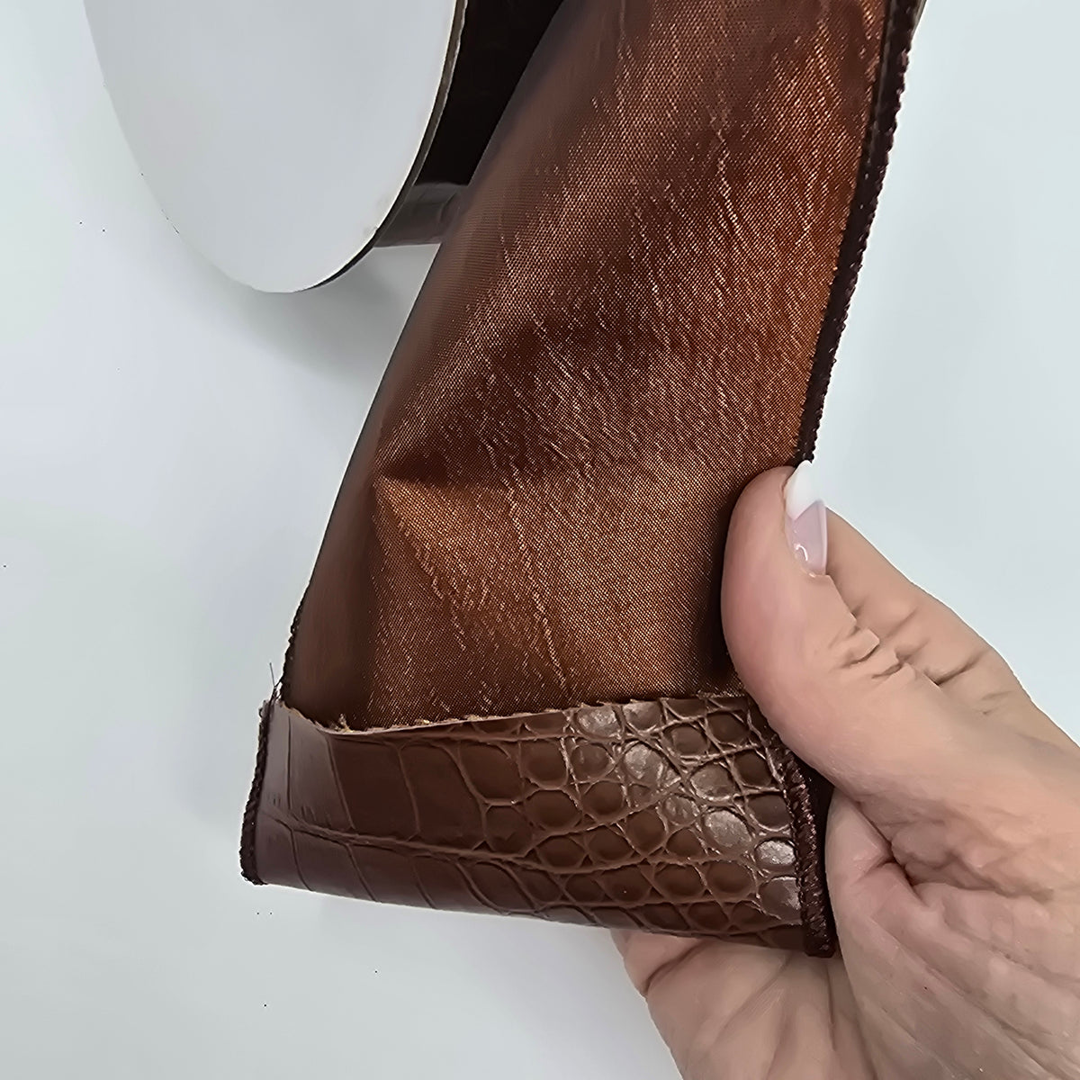 4&quot; Faux Leather Ribbon  #rw0546