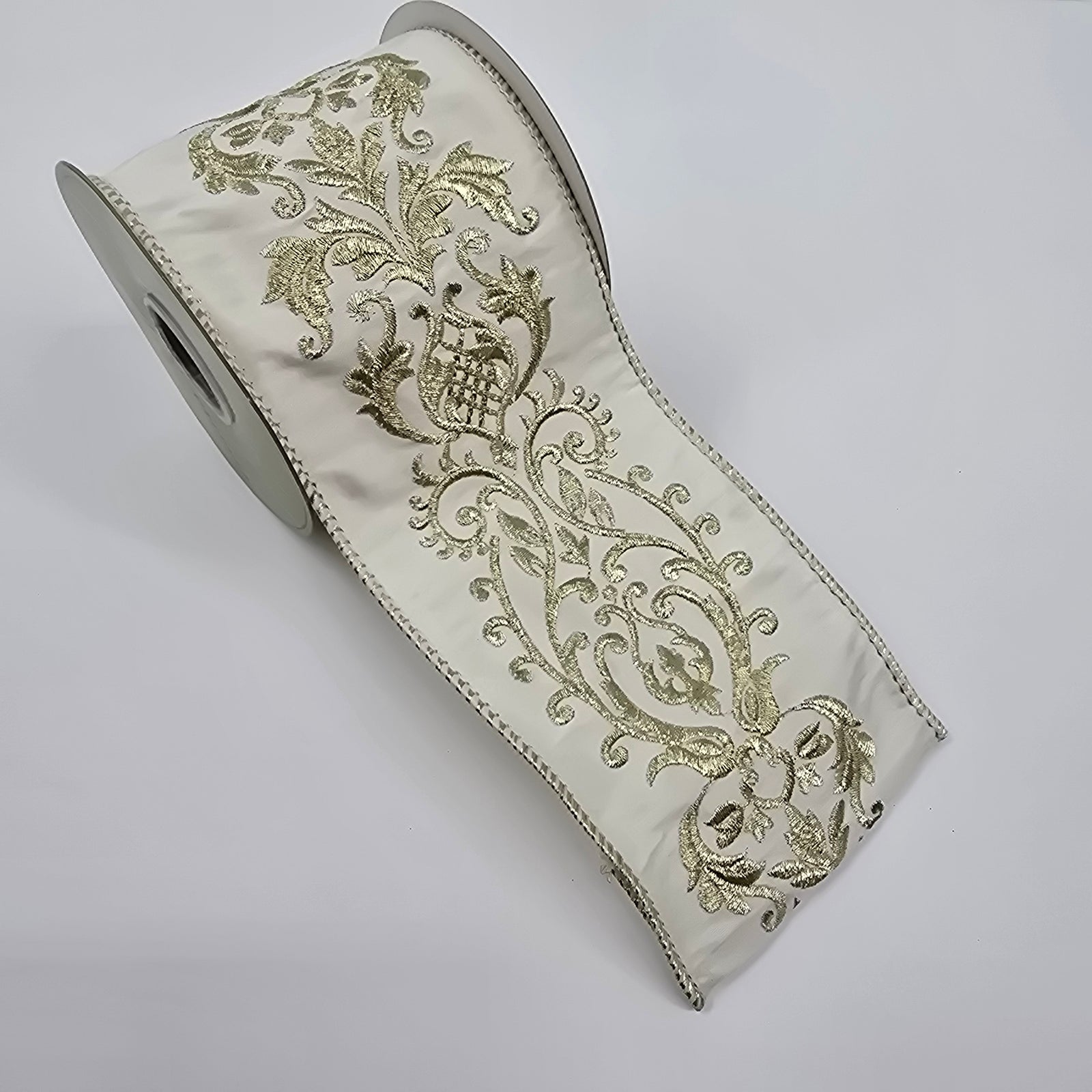 4" damask ribbon--#rw1904
