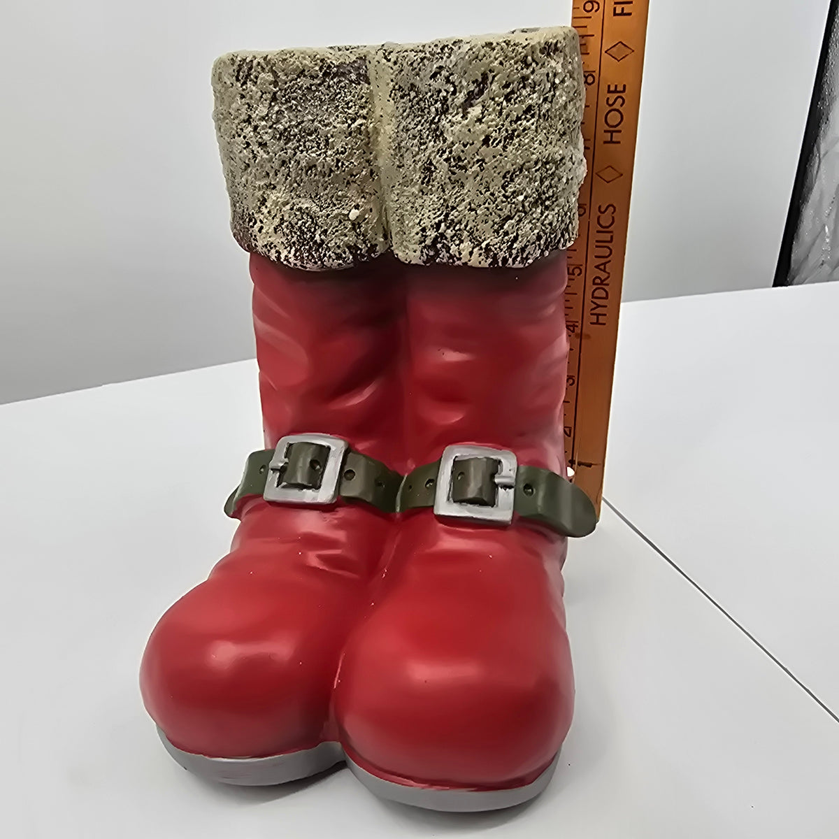 9&quot; Red Santa Boots-#xac524