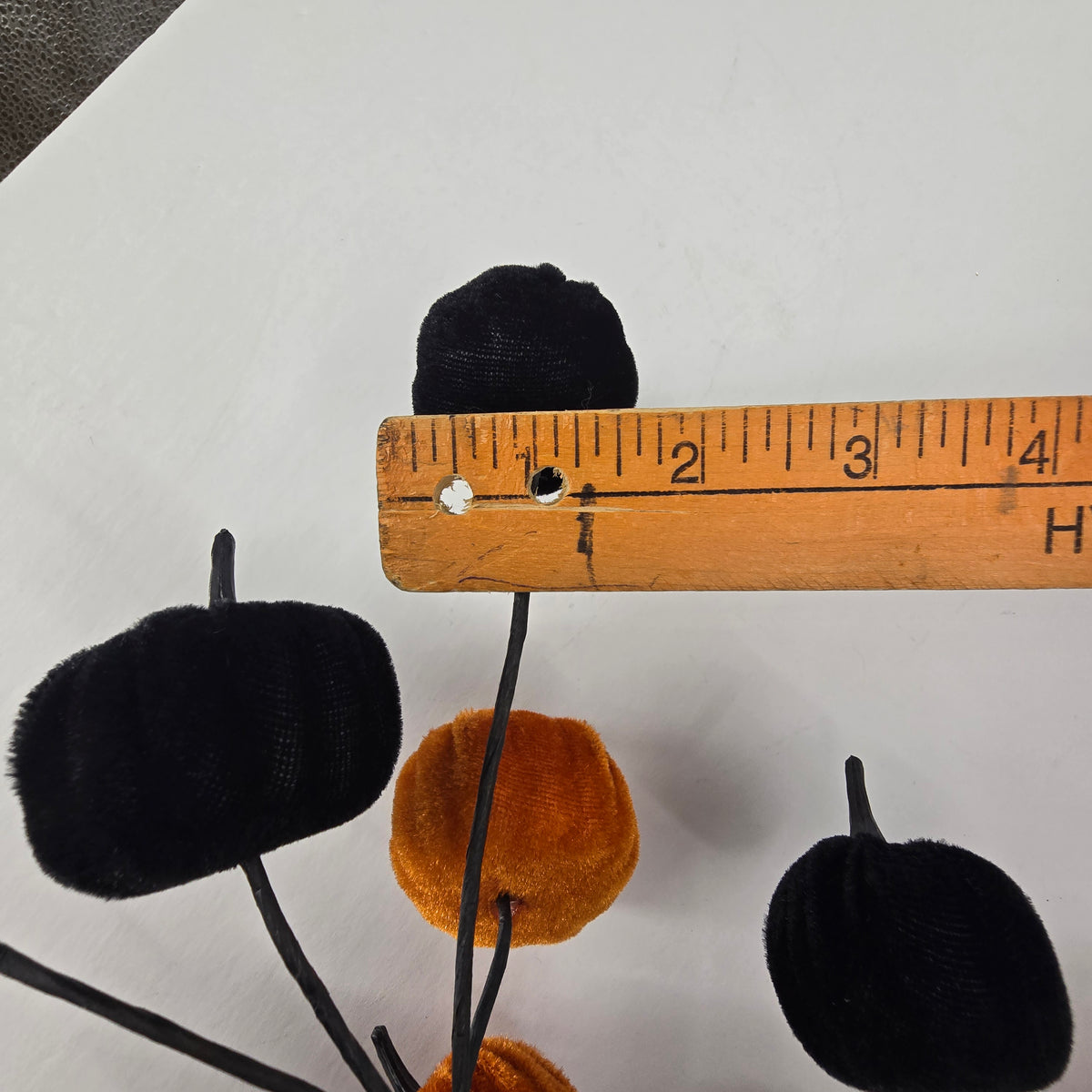 30&quot; Velvet Pumpkin Spray--#afs118