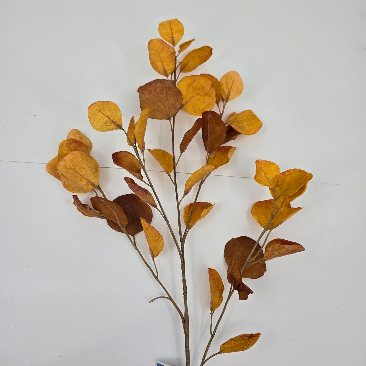 38.5&quot; Eucalyptus Leaf Spray-#pse817-flame