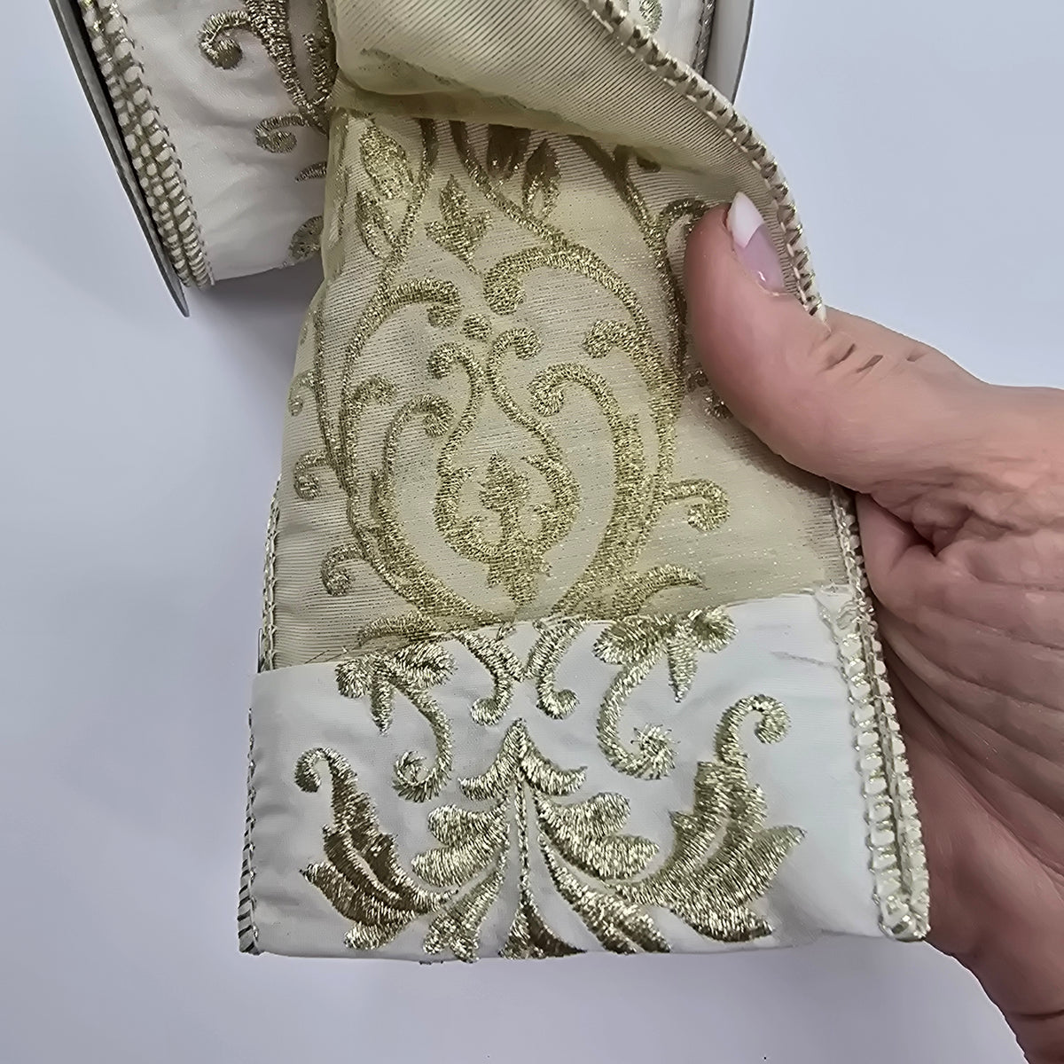 4&quot; damask ribbon--#rw1904