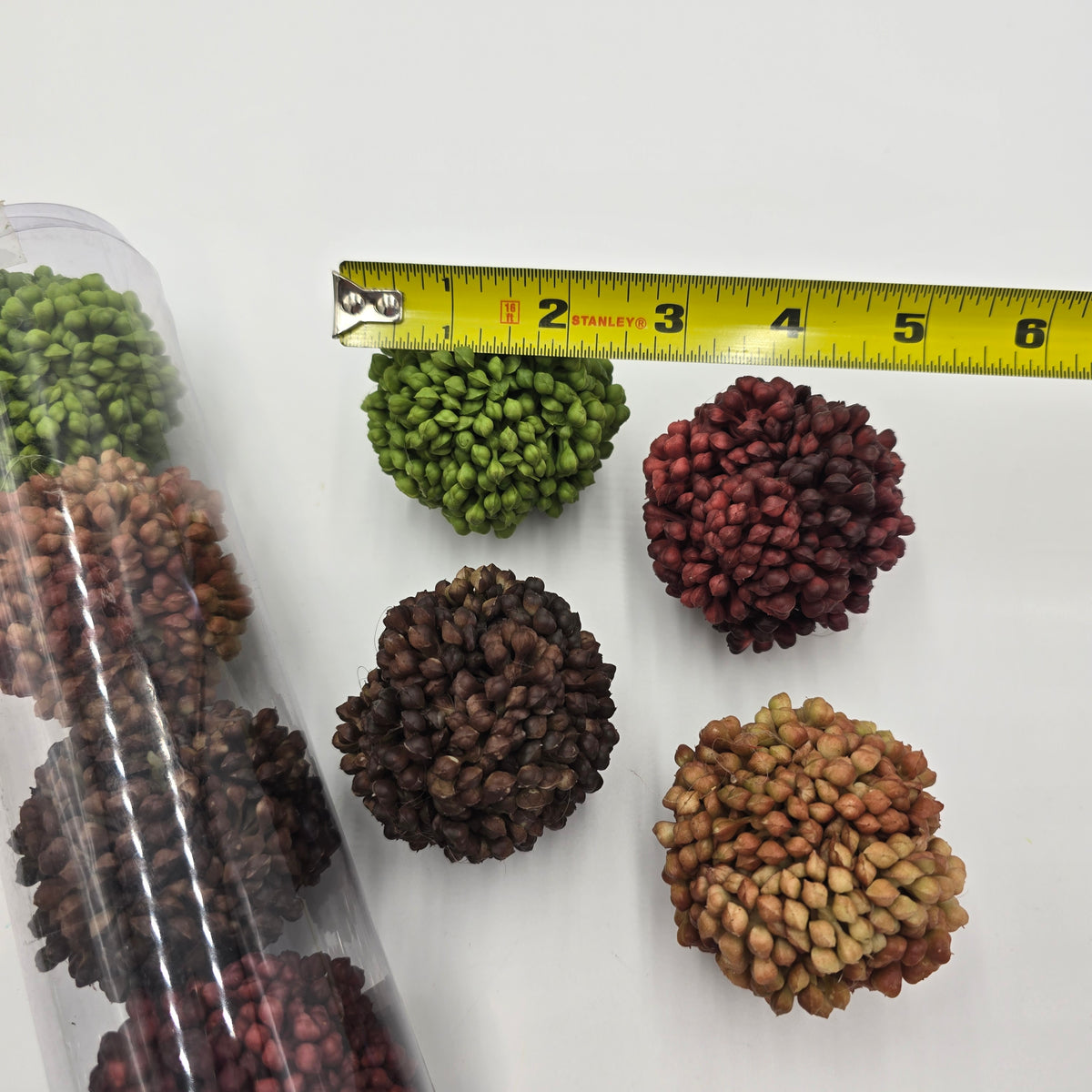 Set 4 sedum balls--aa1900