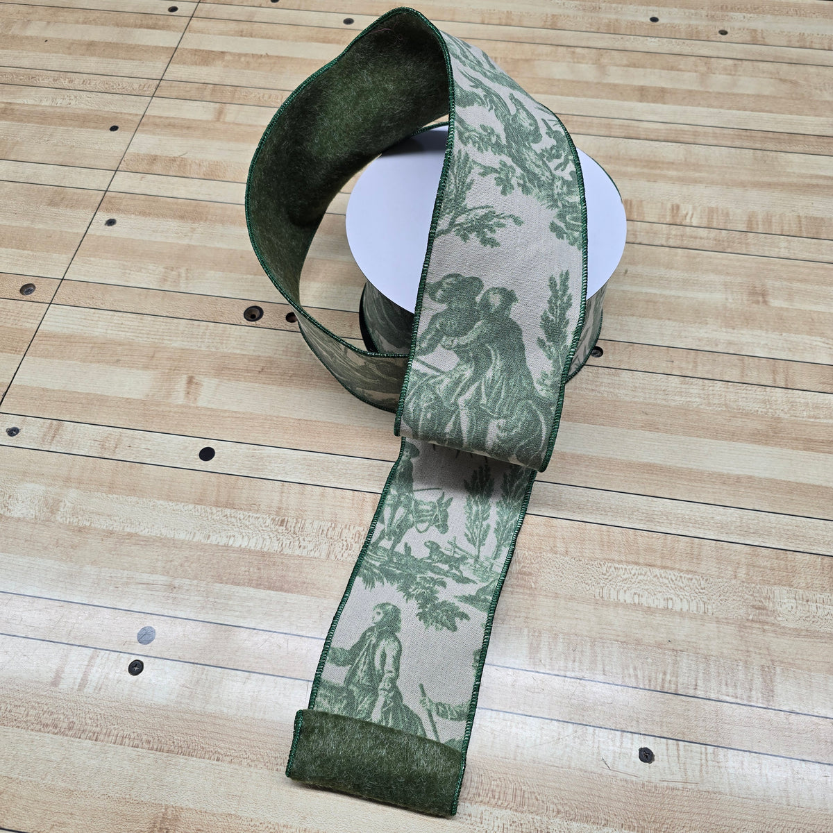 4&quot; Toile Ribbon -- #rw0069