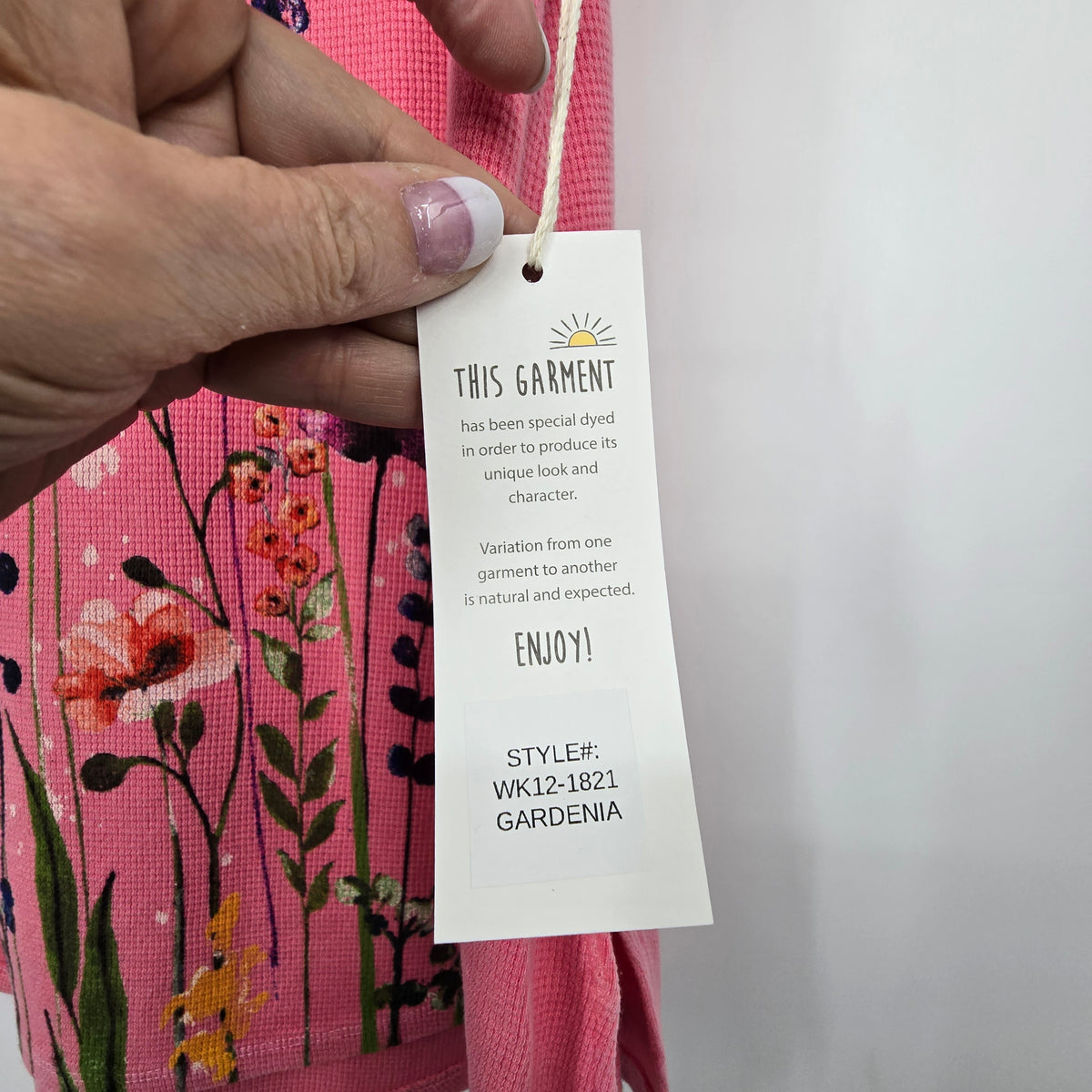 Jess &amp; Jane Weekend Tank Top--"Gardenia"