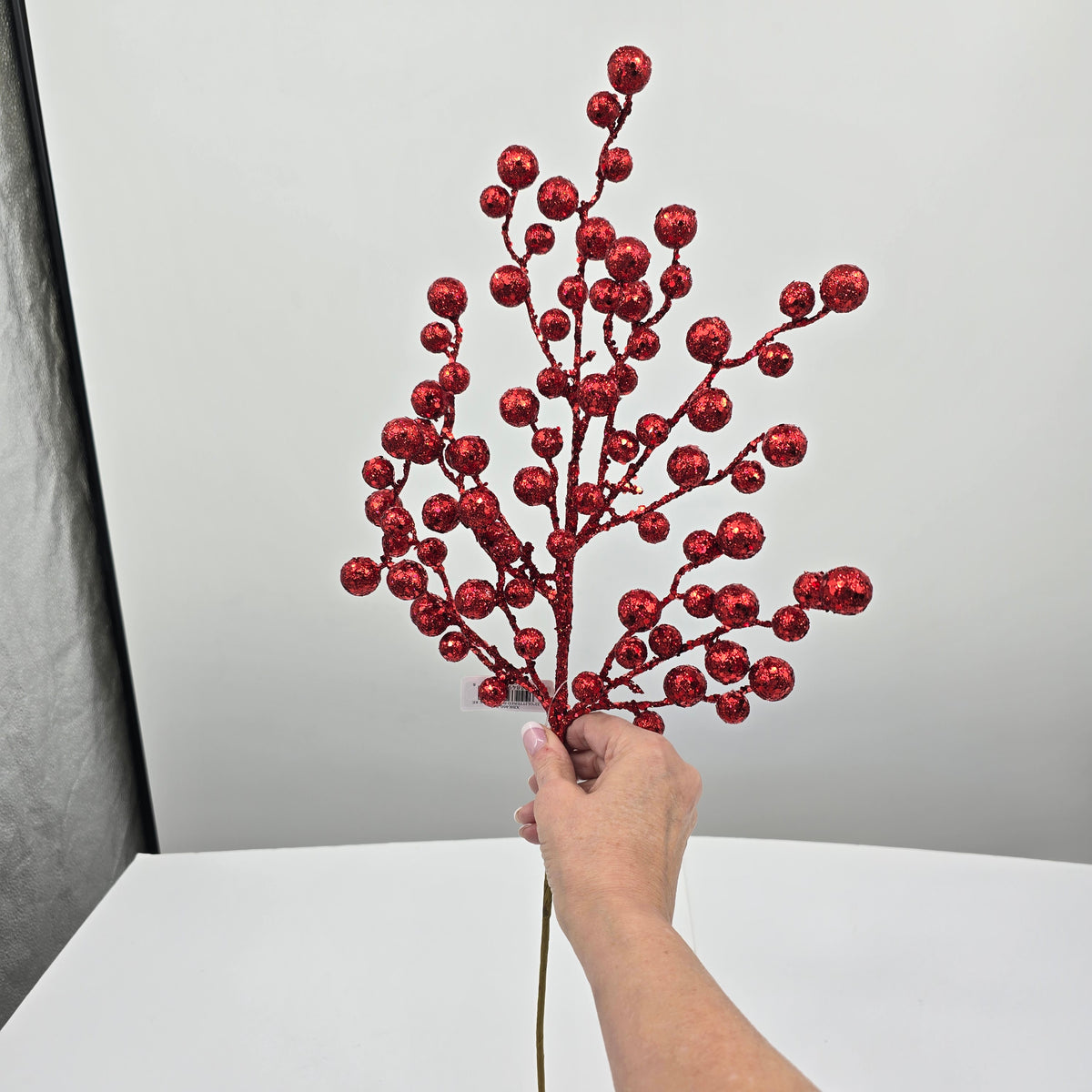 22&quot; Glitter Berry Pick--#xbk460