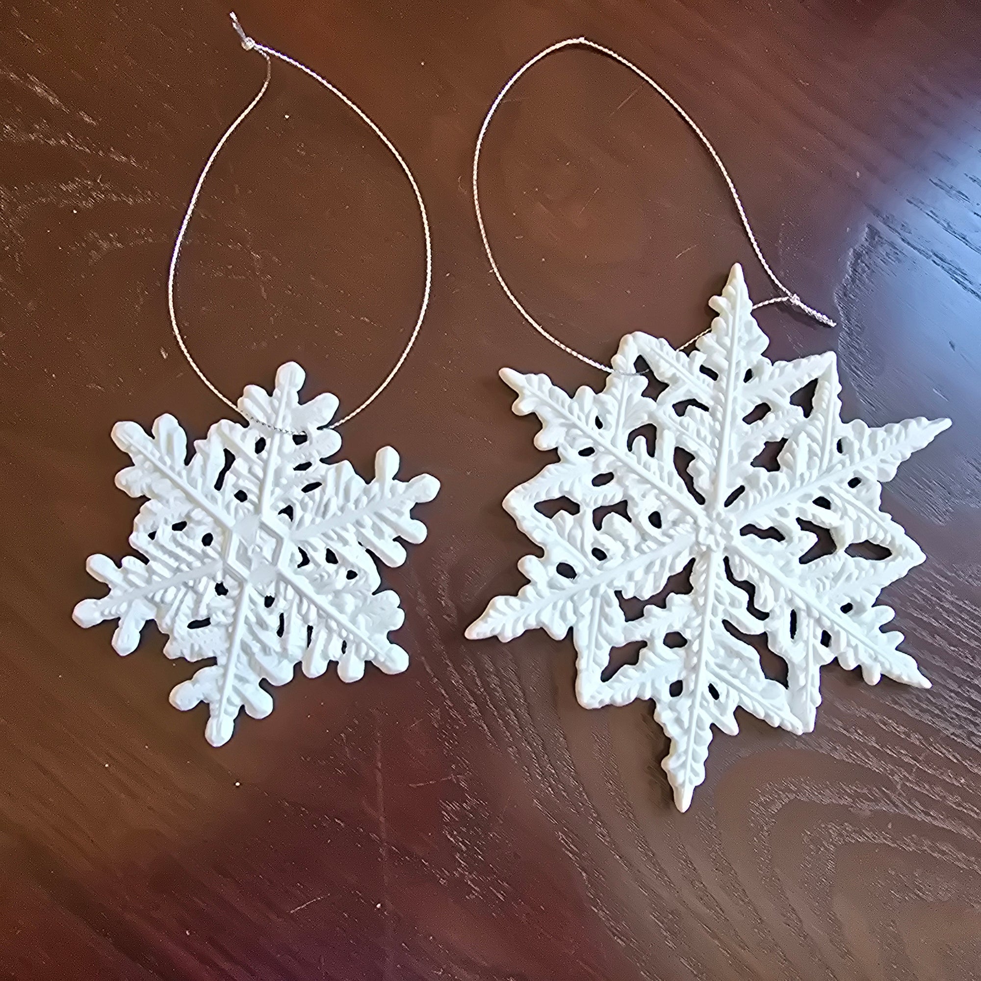 Ceramic Snowflakes--#xm7789