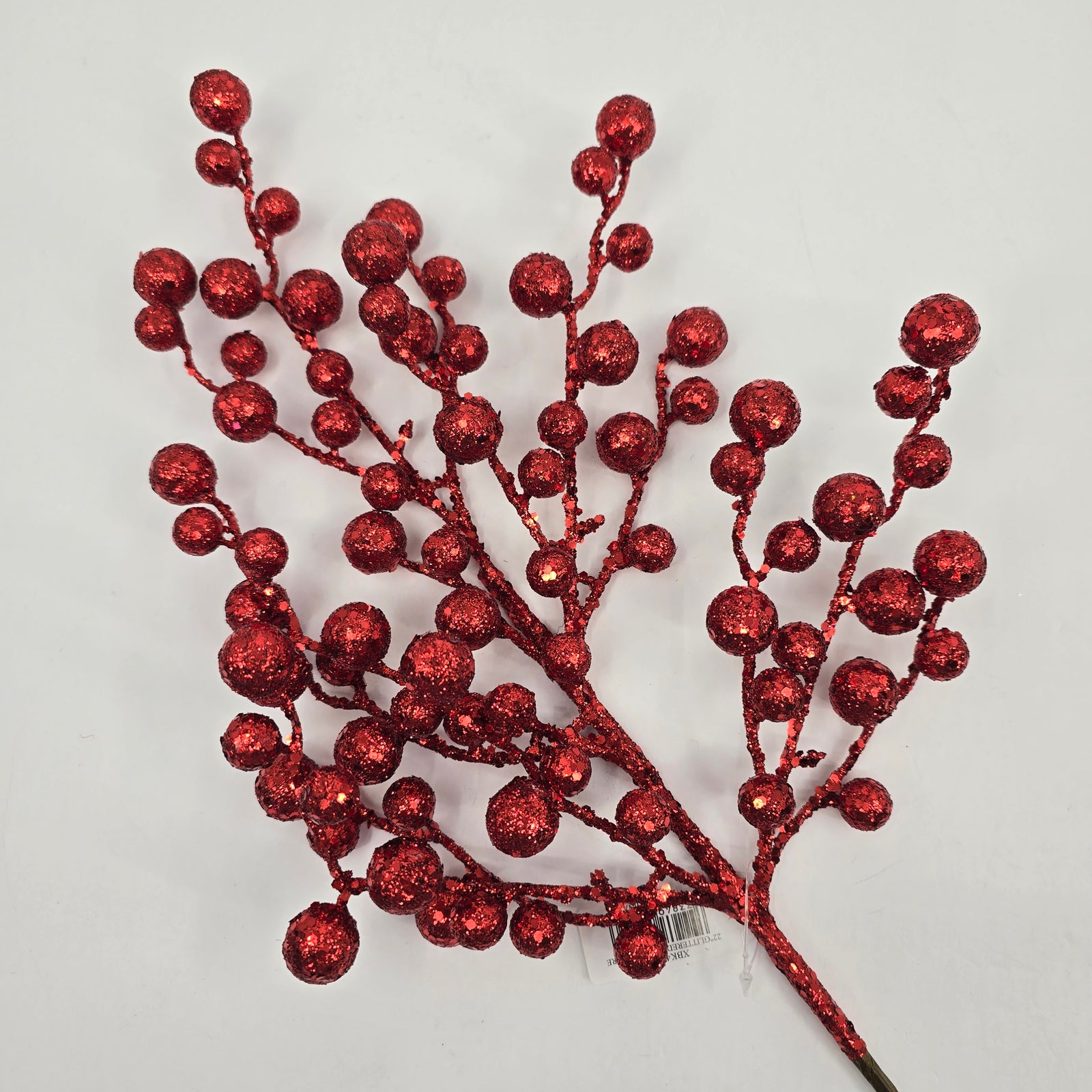 22" Glitter Berry Pick--#xbk460