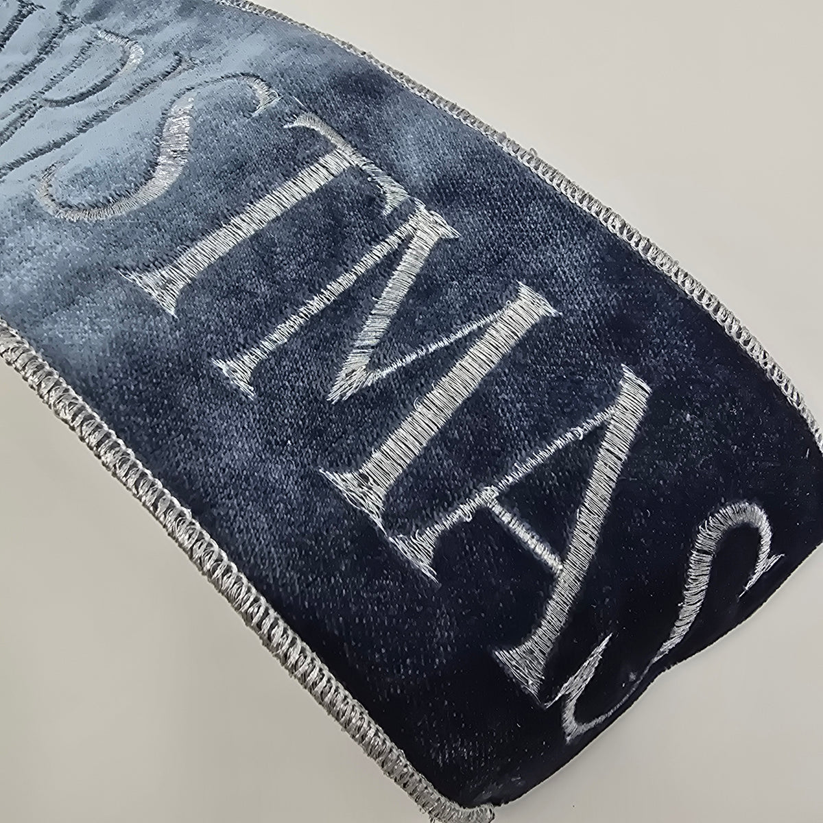 4&quot; Merry Christmas Velvet Ribbon--#rv3324